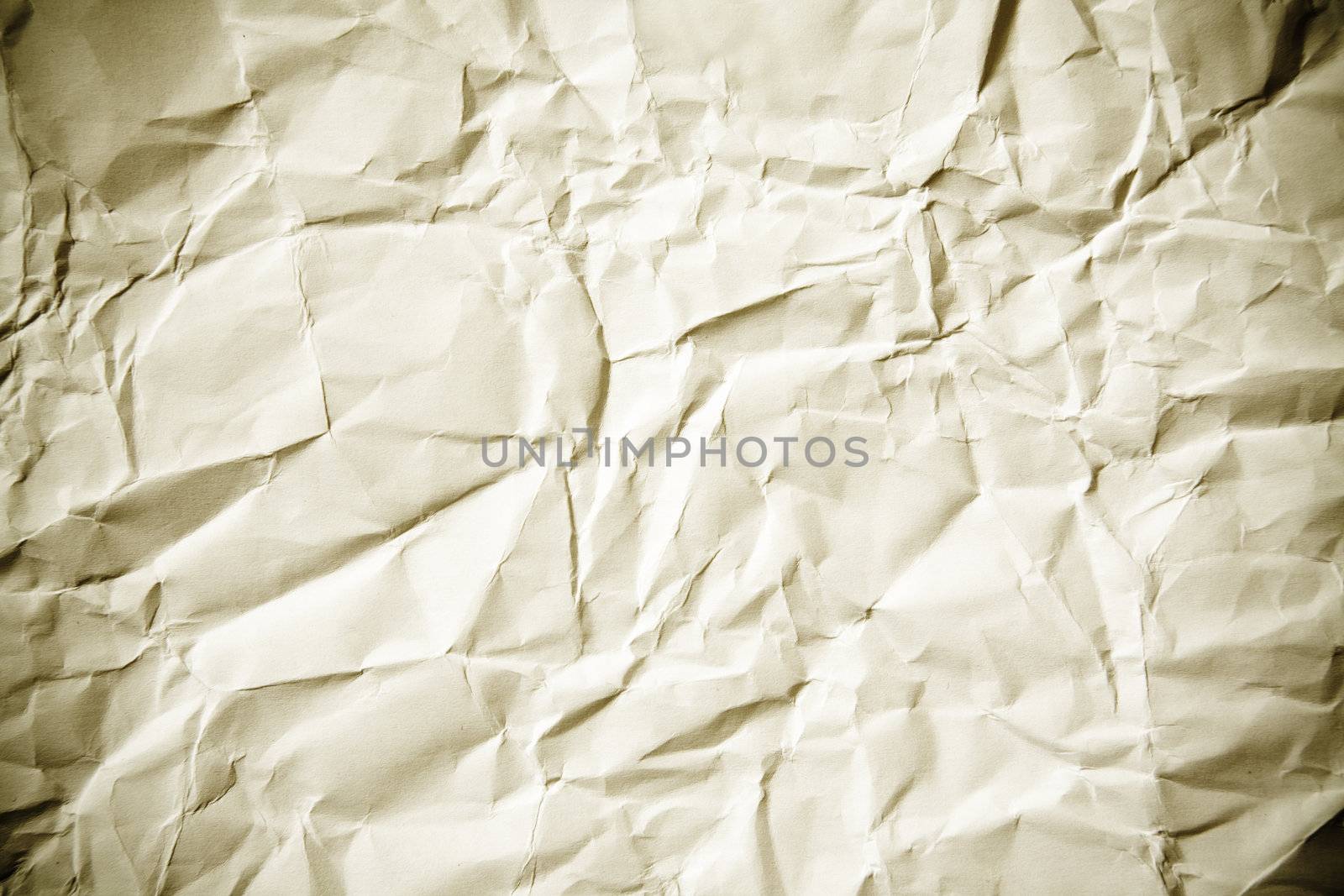 crumpled paper by Kuzma