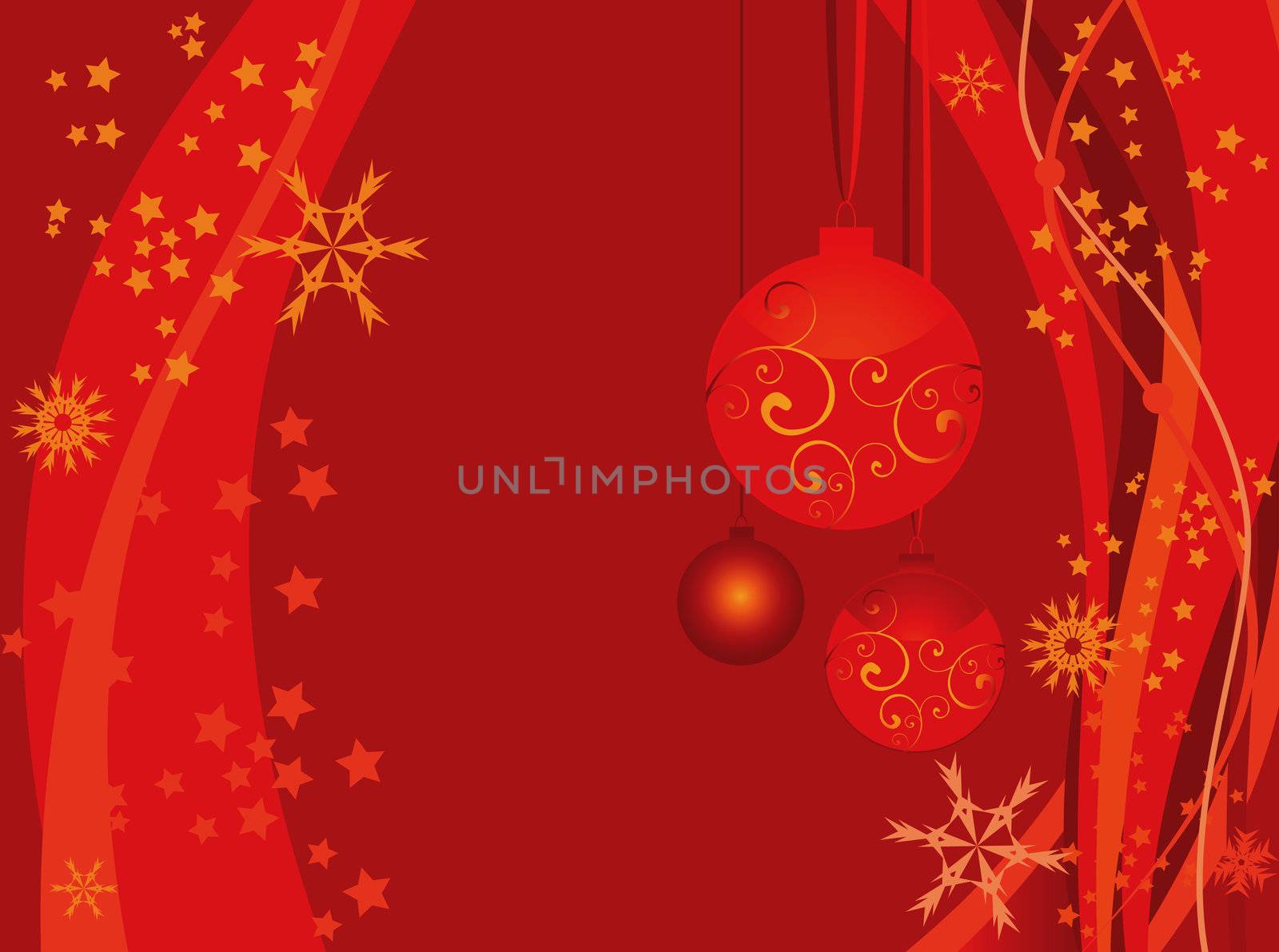 Christmas background by Kuzma