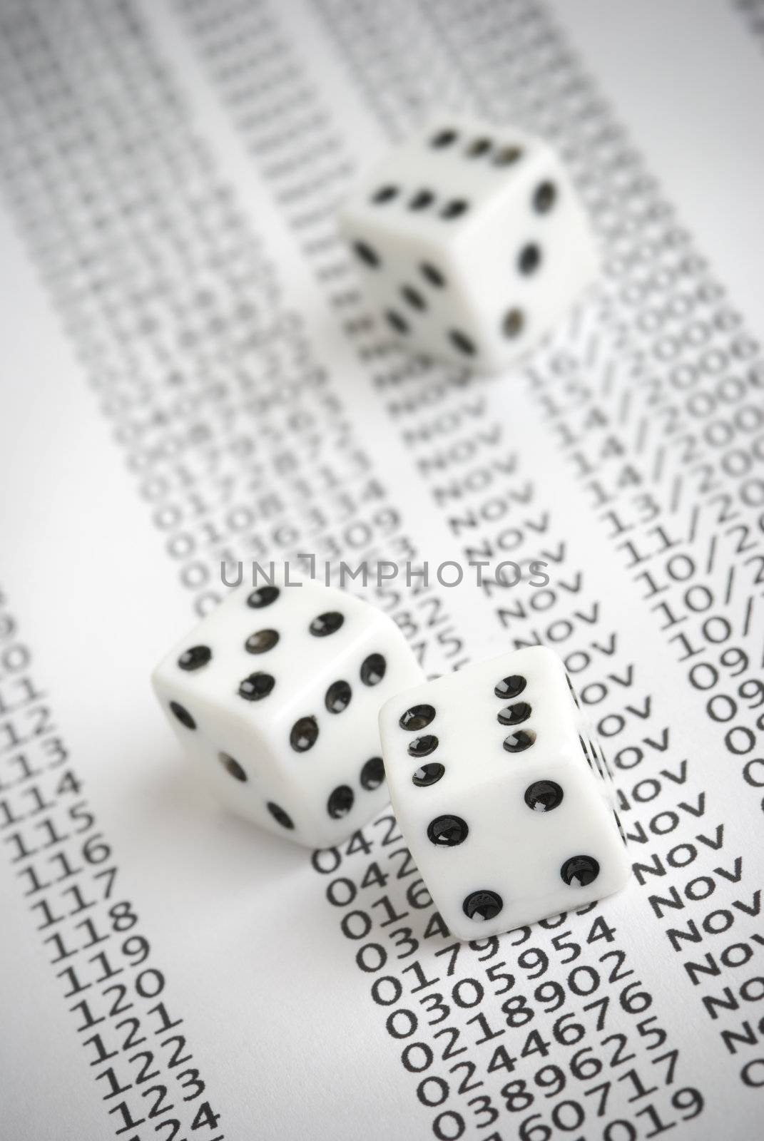 dices and numbers by Kuzma