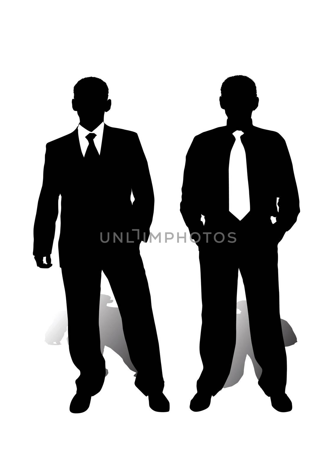 businessmen by Kuzma