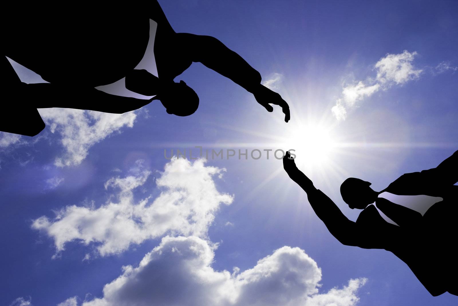 special lens flare f/x (silhouette made from my photos)