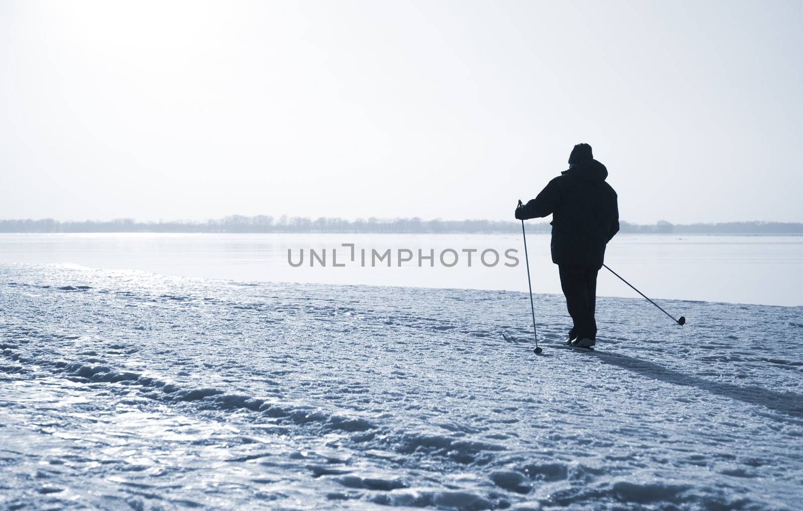 skier by Kuzma