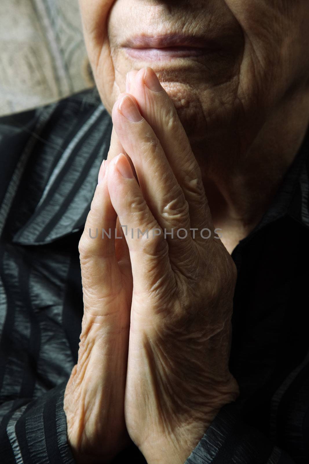 senior concept, special toned photo f/x, selective focus on nearest fingers