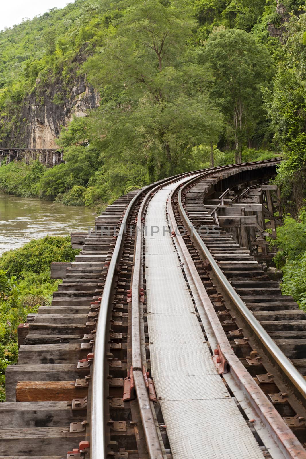 The Death Railway or The Thailand-Burma railway on World War II