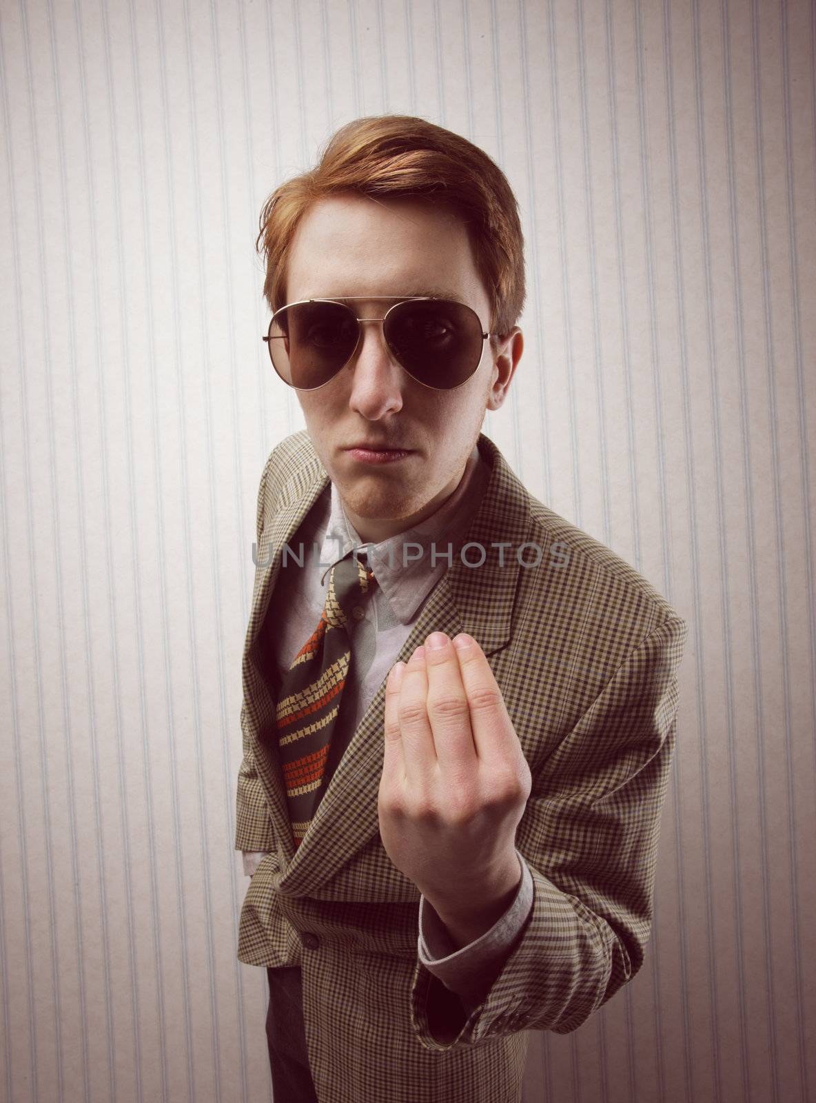 Sleazy Retro Businessman