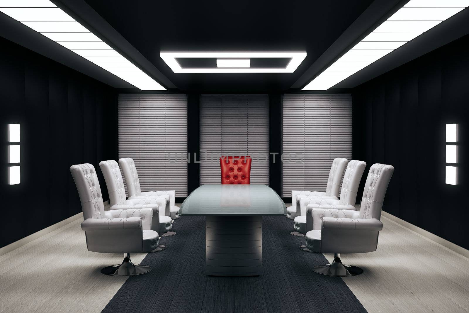 conference room 3d render
