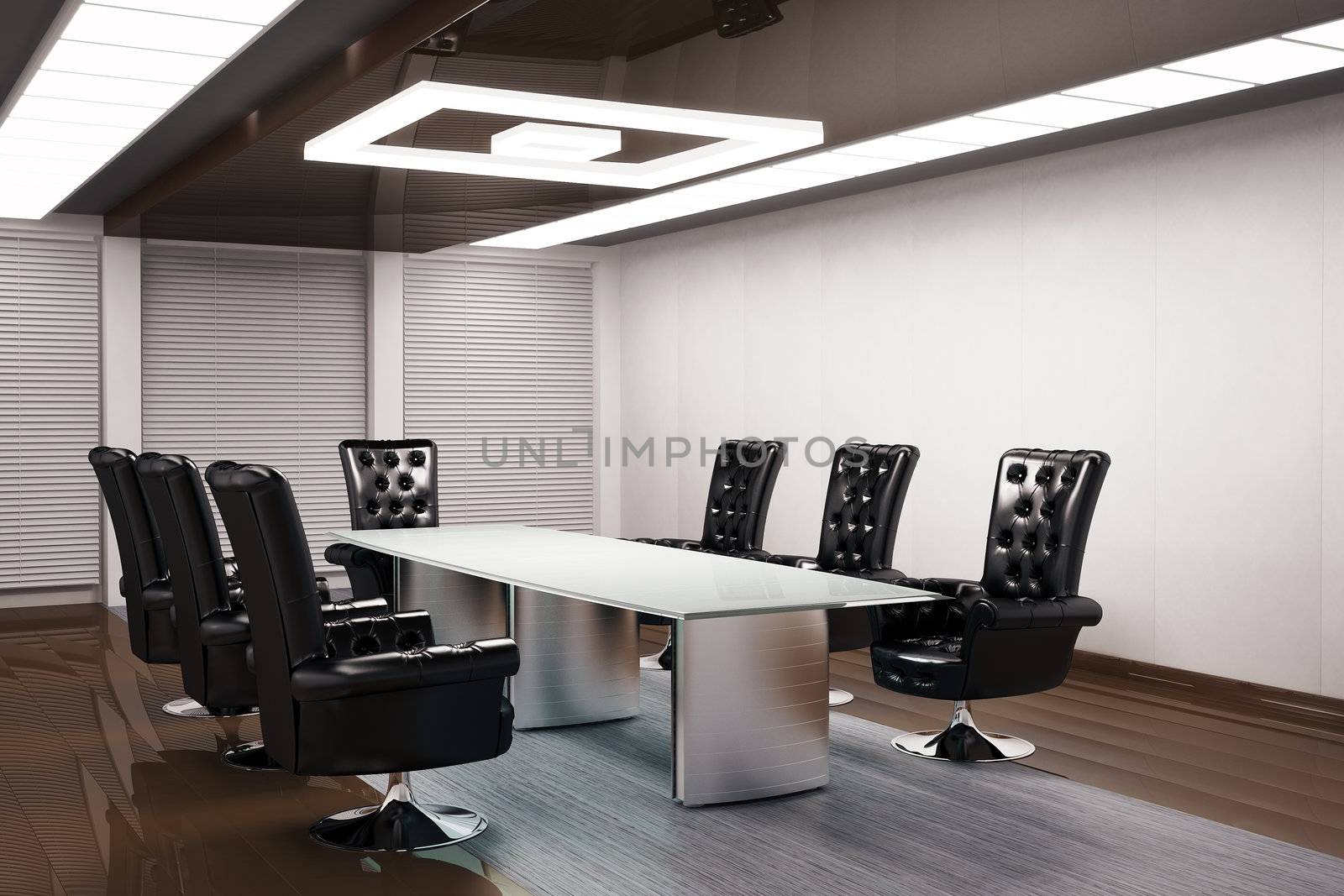 conference room 3d render by scovad