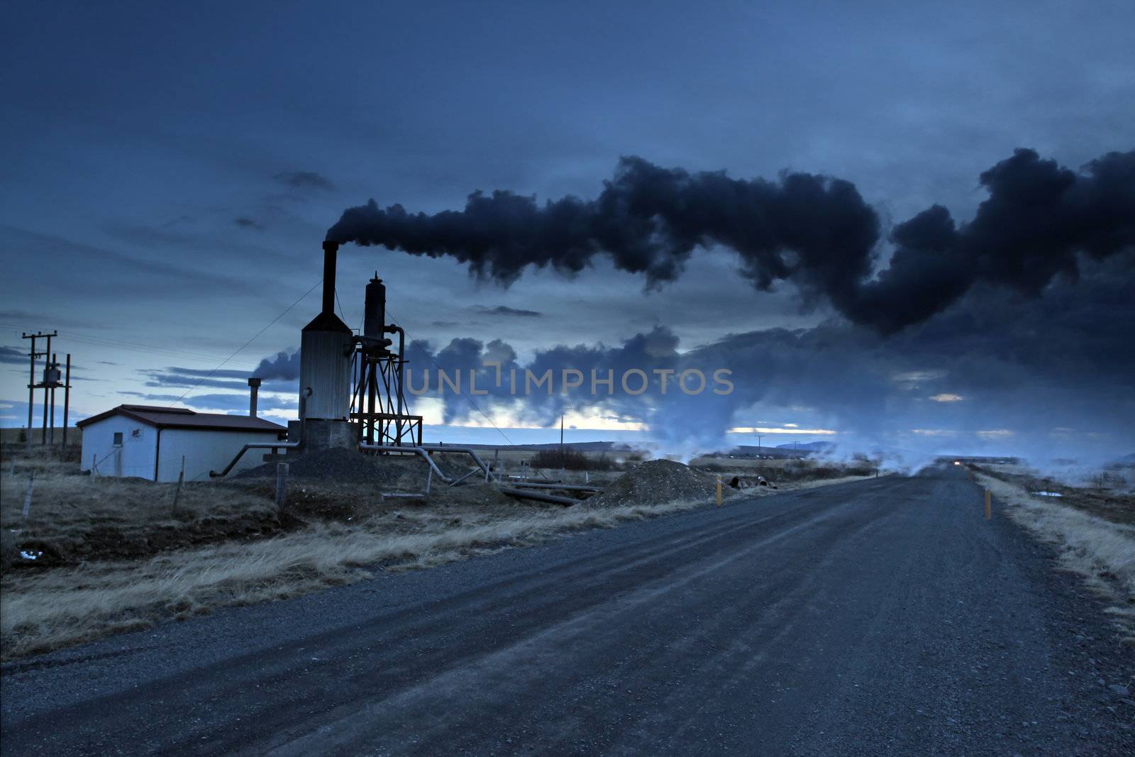 Geothermal Energy Iceland by olliemt