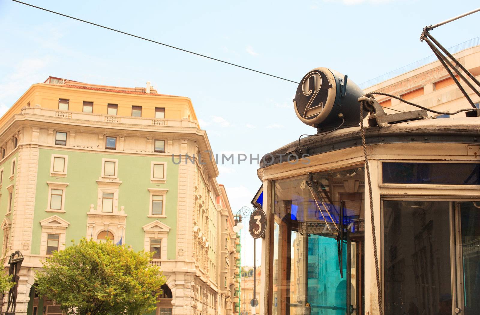 View of the tram, Tramway - Trieste to Opicina