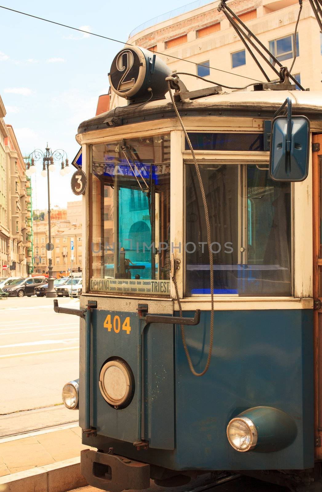 View of the tram, Tramway - Trieste to Opicina