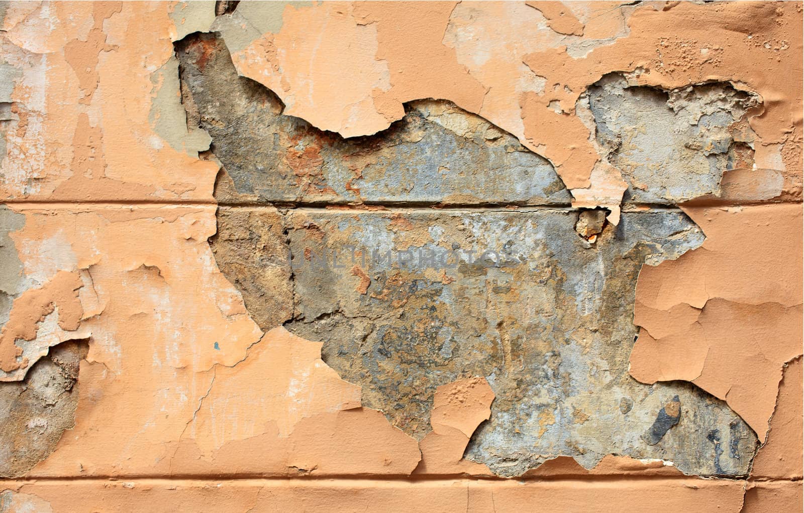 Close up of Cracked wall - background