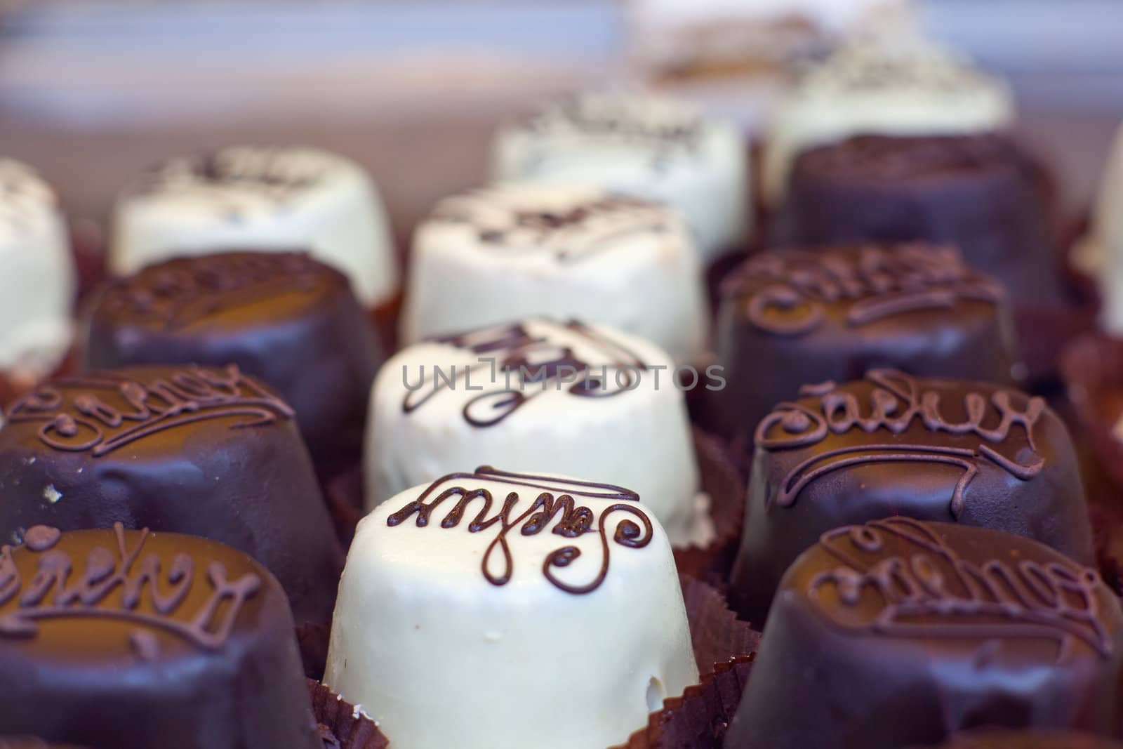 Photo of a lot of Chocolate pastry