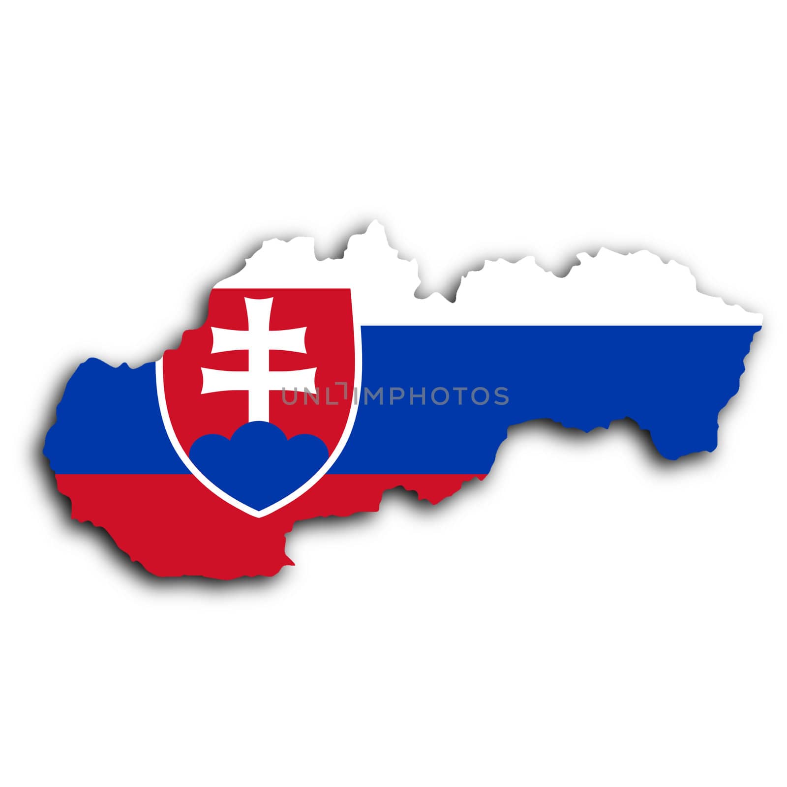 Map of Slovakia by michaklootwijk