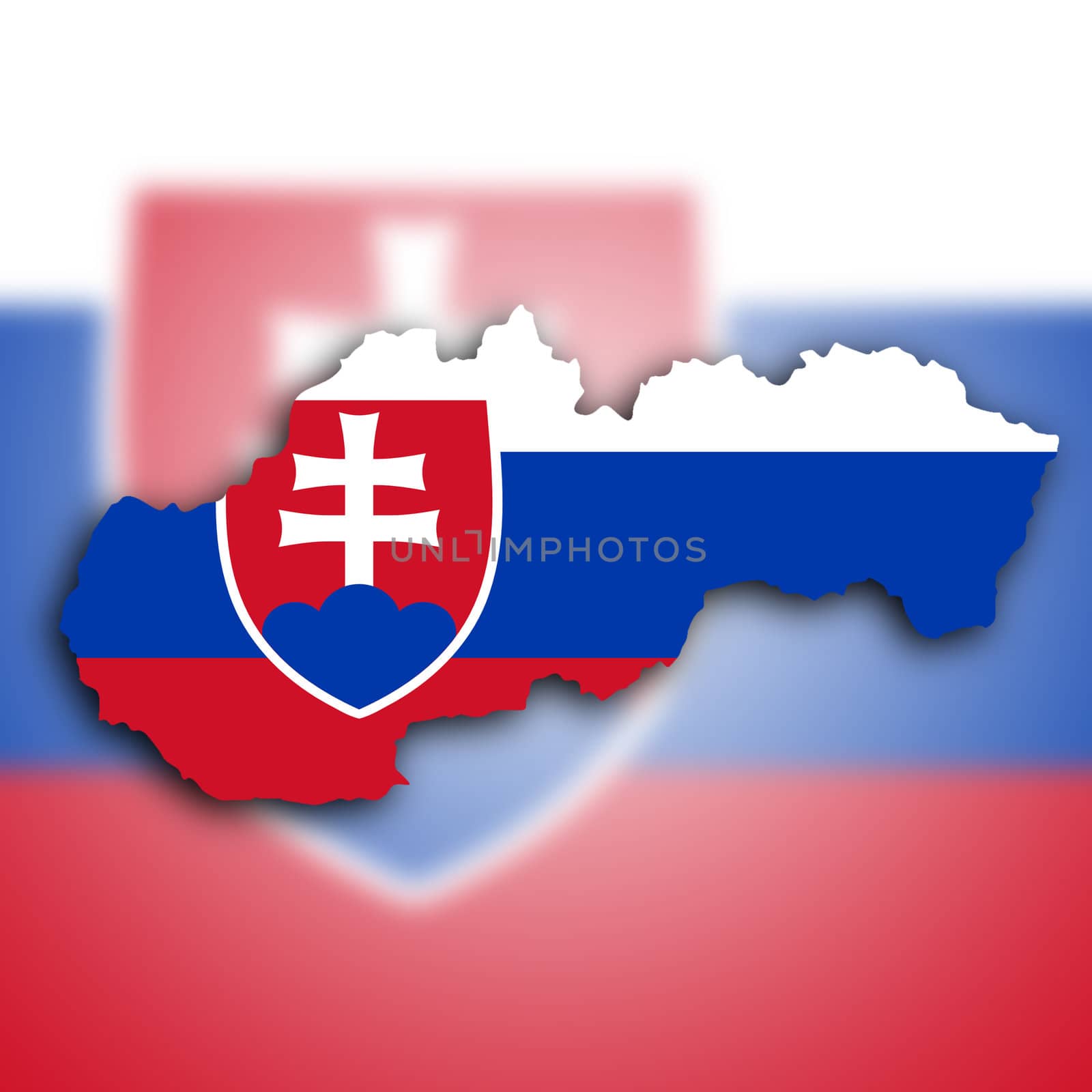 Map of Slovakia by michaklootwijk