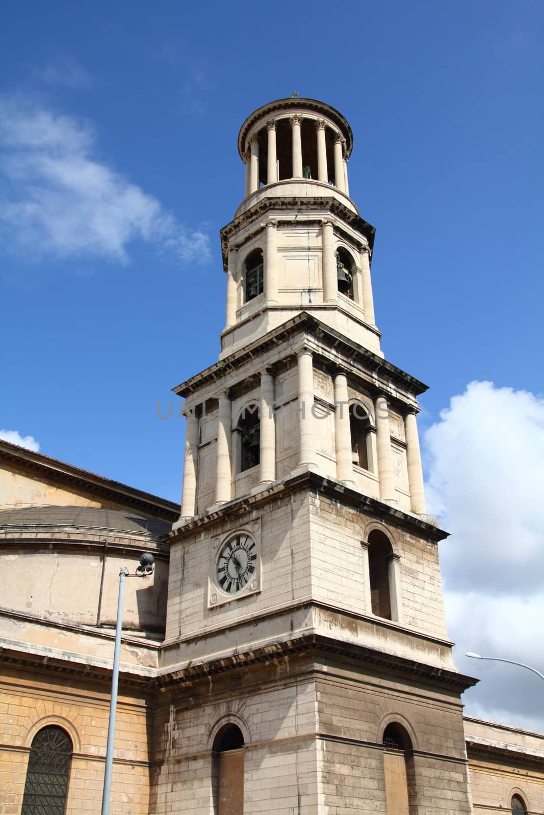 Rome, Italy. Papal Basilica of Saint Paul Outside the Walls. Ostiense district.