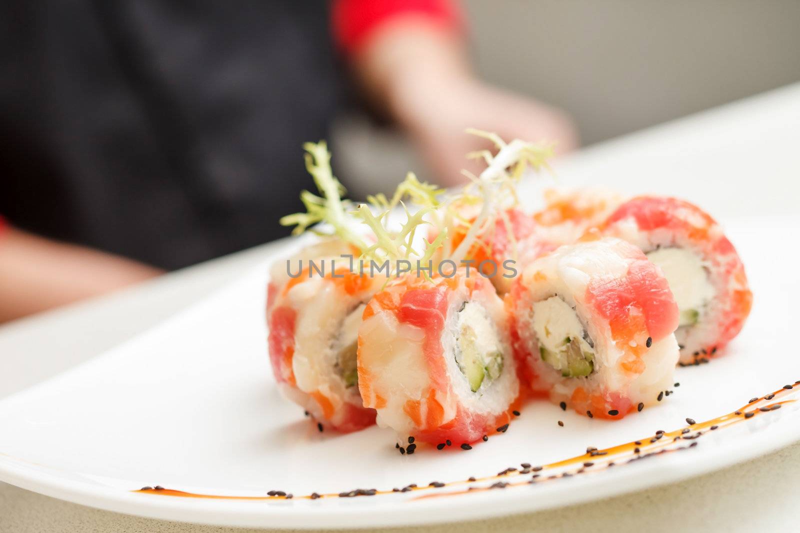 tasty sushi by shebeko