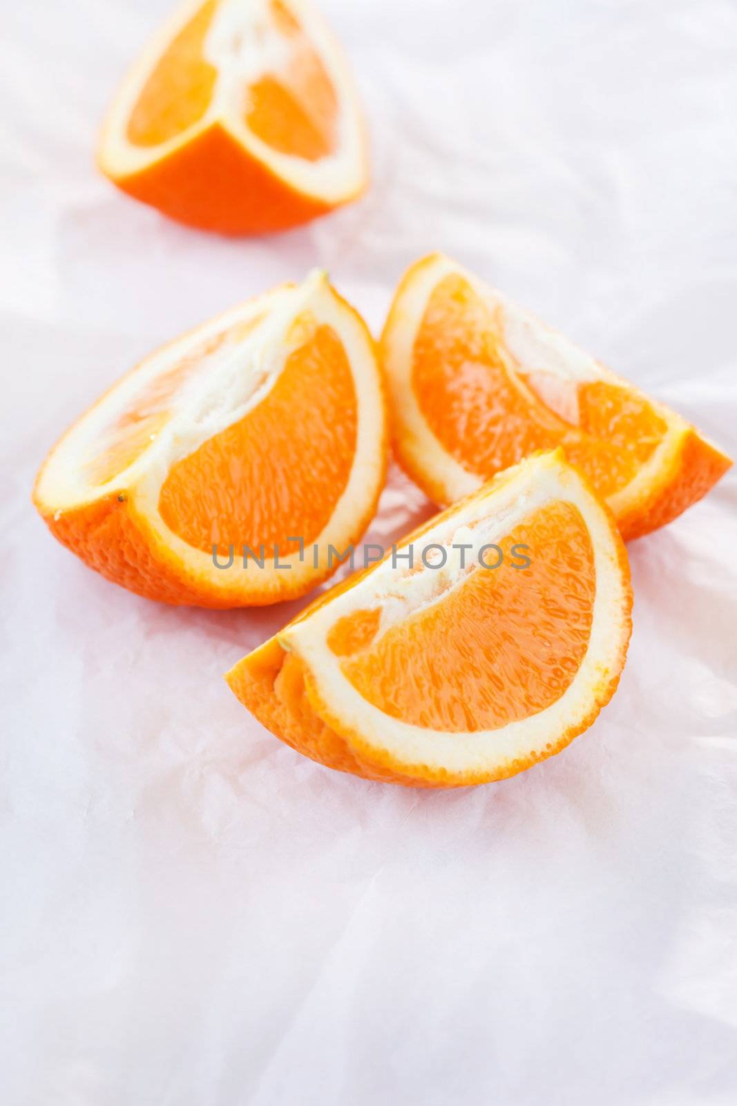 fresh orange by shebeko