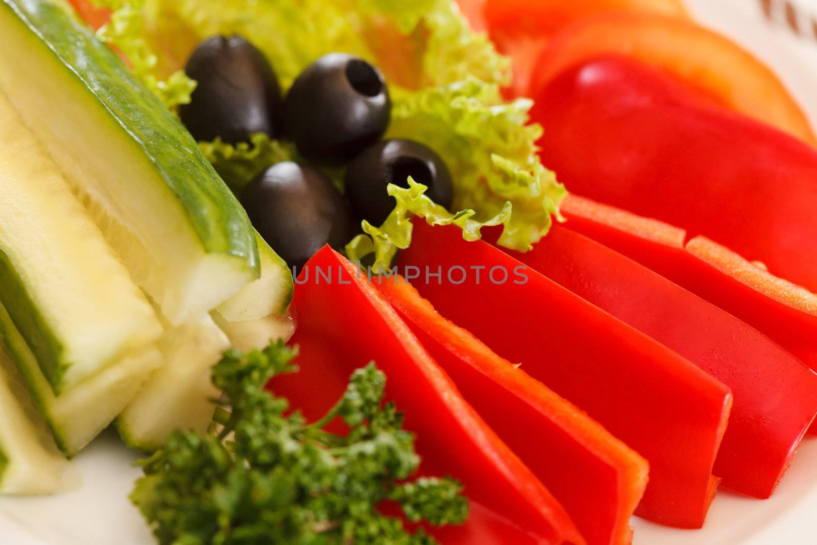 fresh vegetables by shebeko
