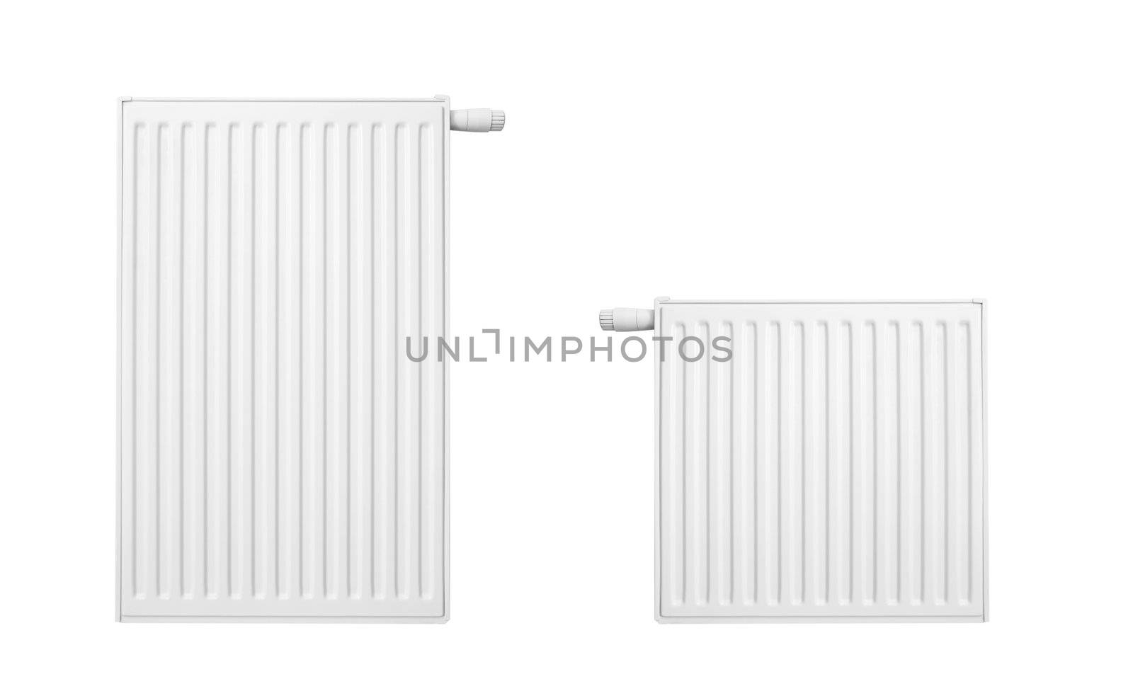 Radiator set isolated over a white background  by simpson33