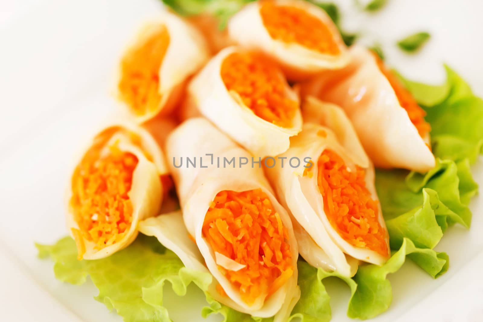 appetizer with carrot