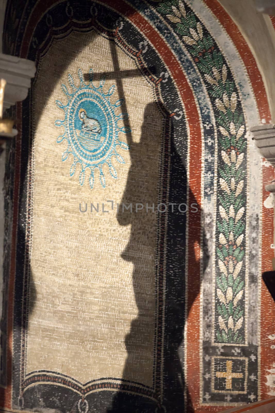 Chiusi - The Romanesque Cathedral  of San Secondiano, built around 560 AD over a pre-existing basilica, and renovated in the 13th C. It has a nave and two aisles supported by antique columns.