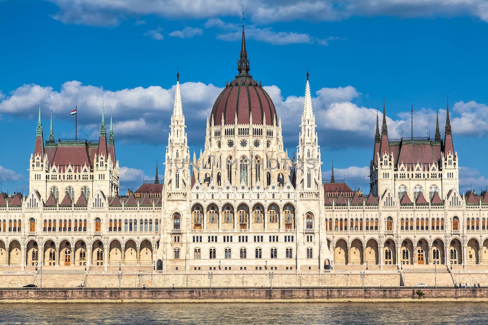 The building of the Hungarian Parliament in Budapest