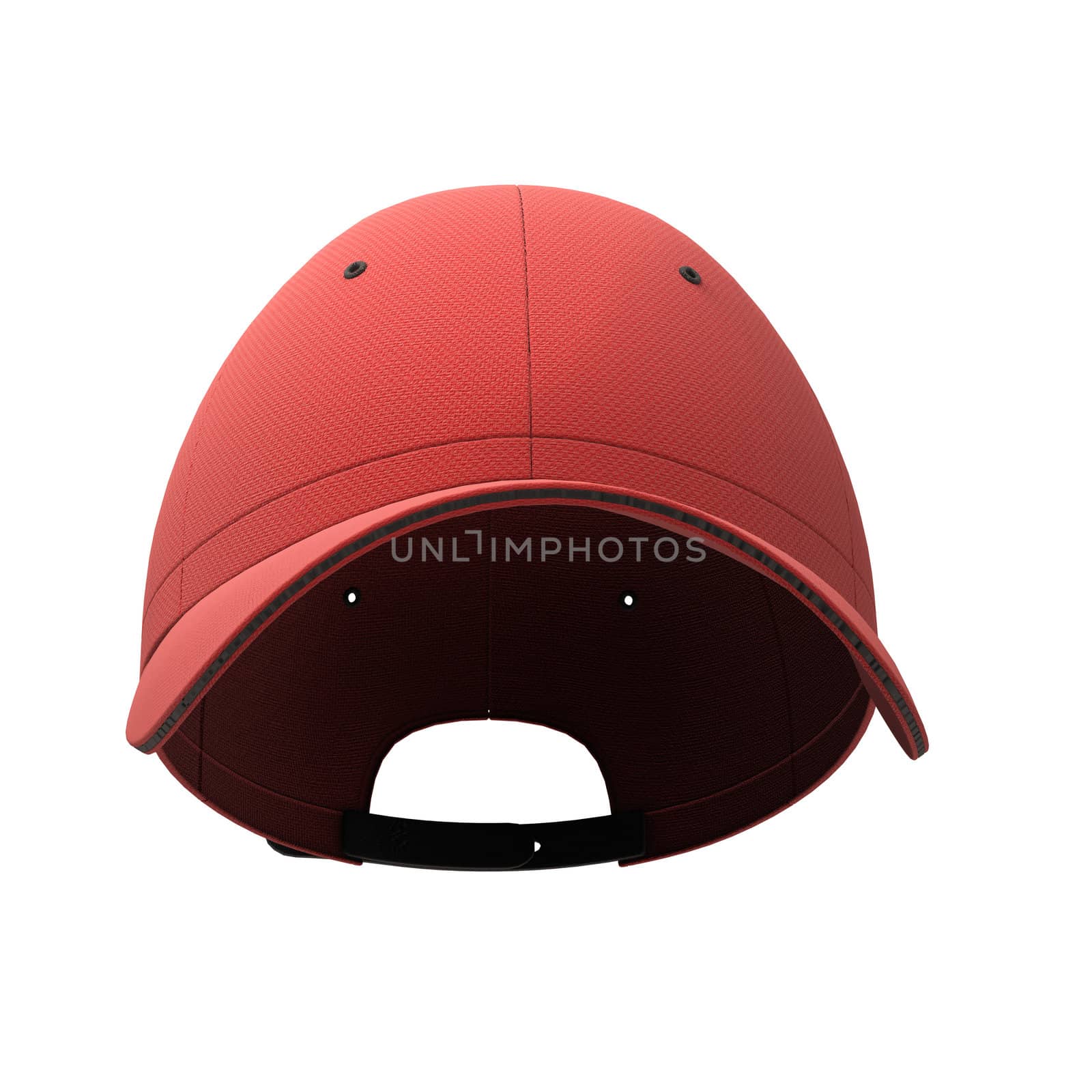 Men's sports cap isolated on white background