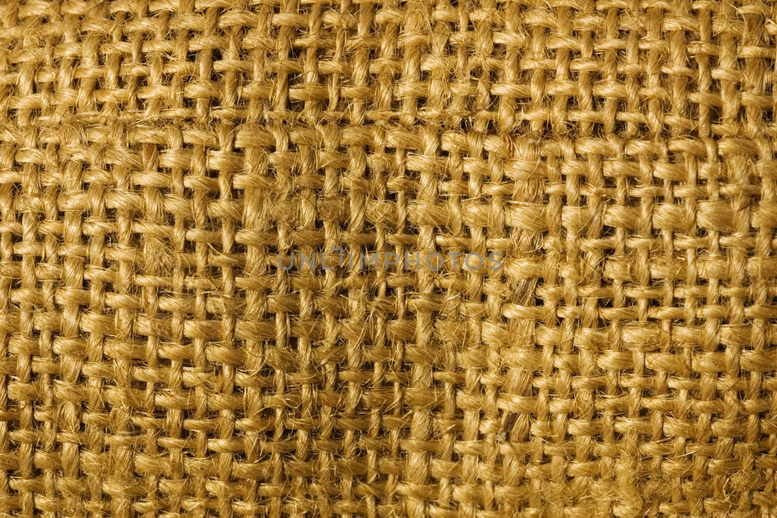 Tight weave burlap shot with a macro lens.