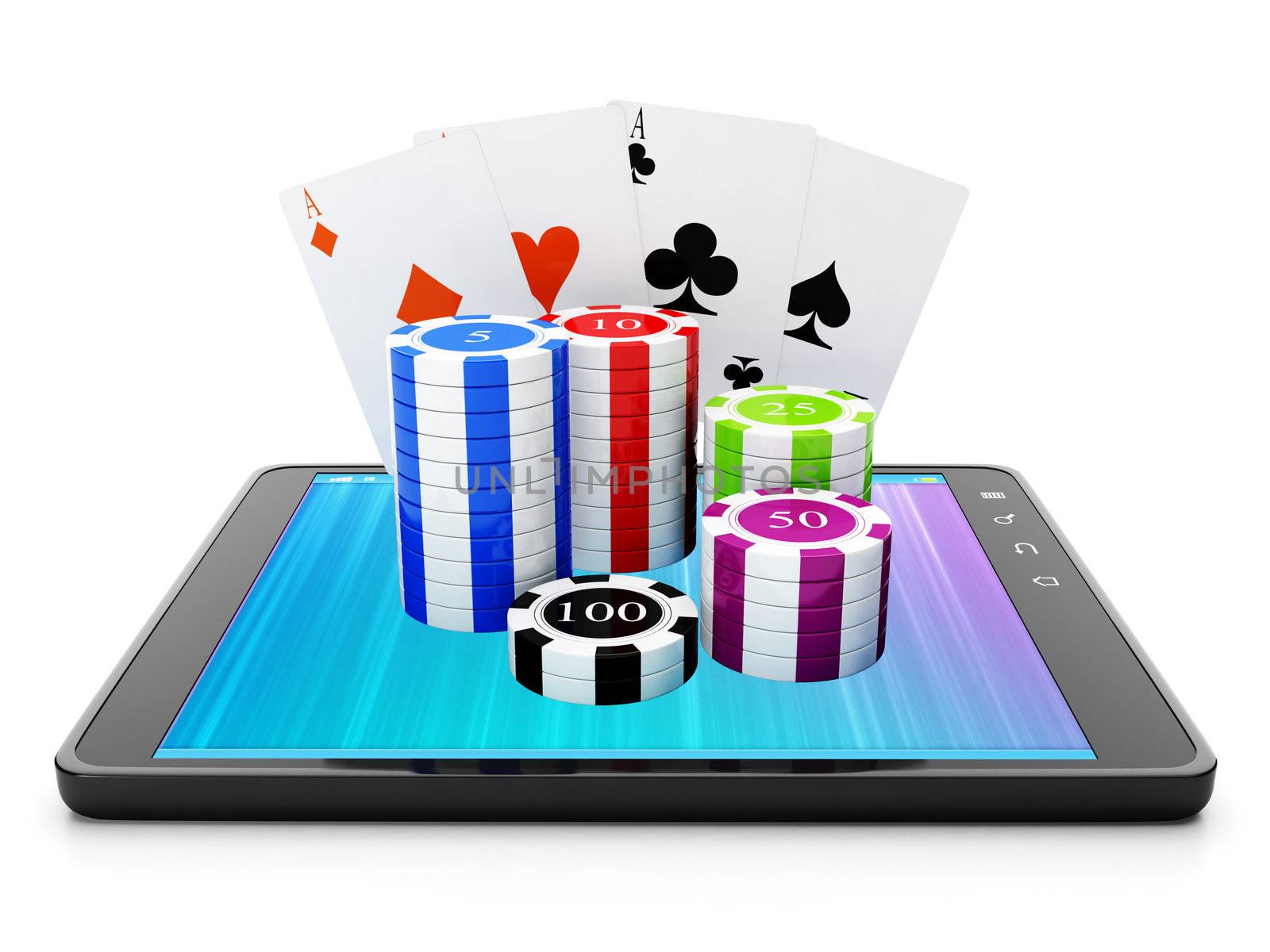 Applications for the Tablet PC. Casino games through the Tablet  by kolobsek