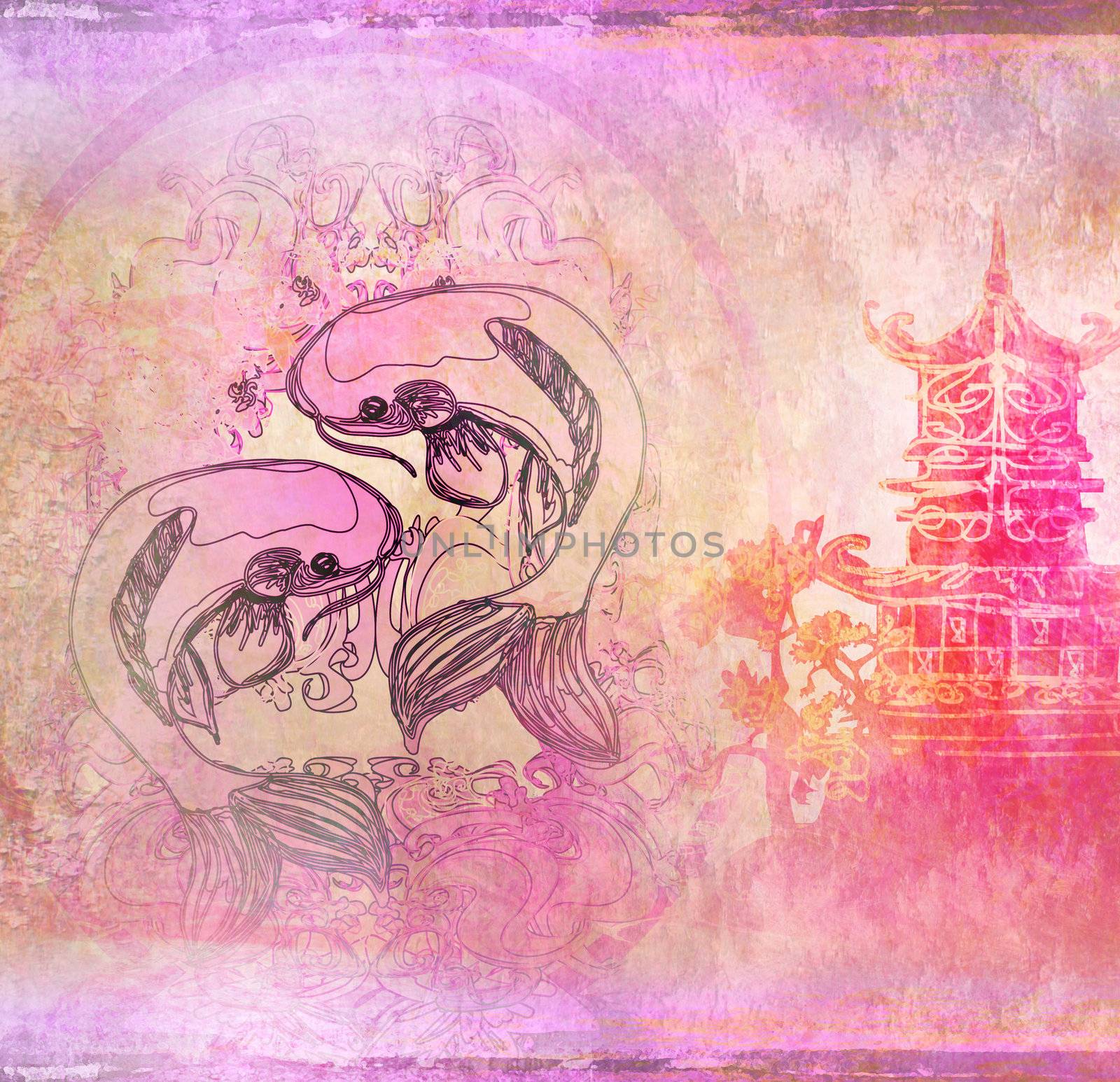 japanese koi background