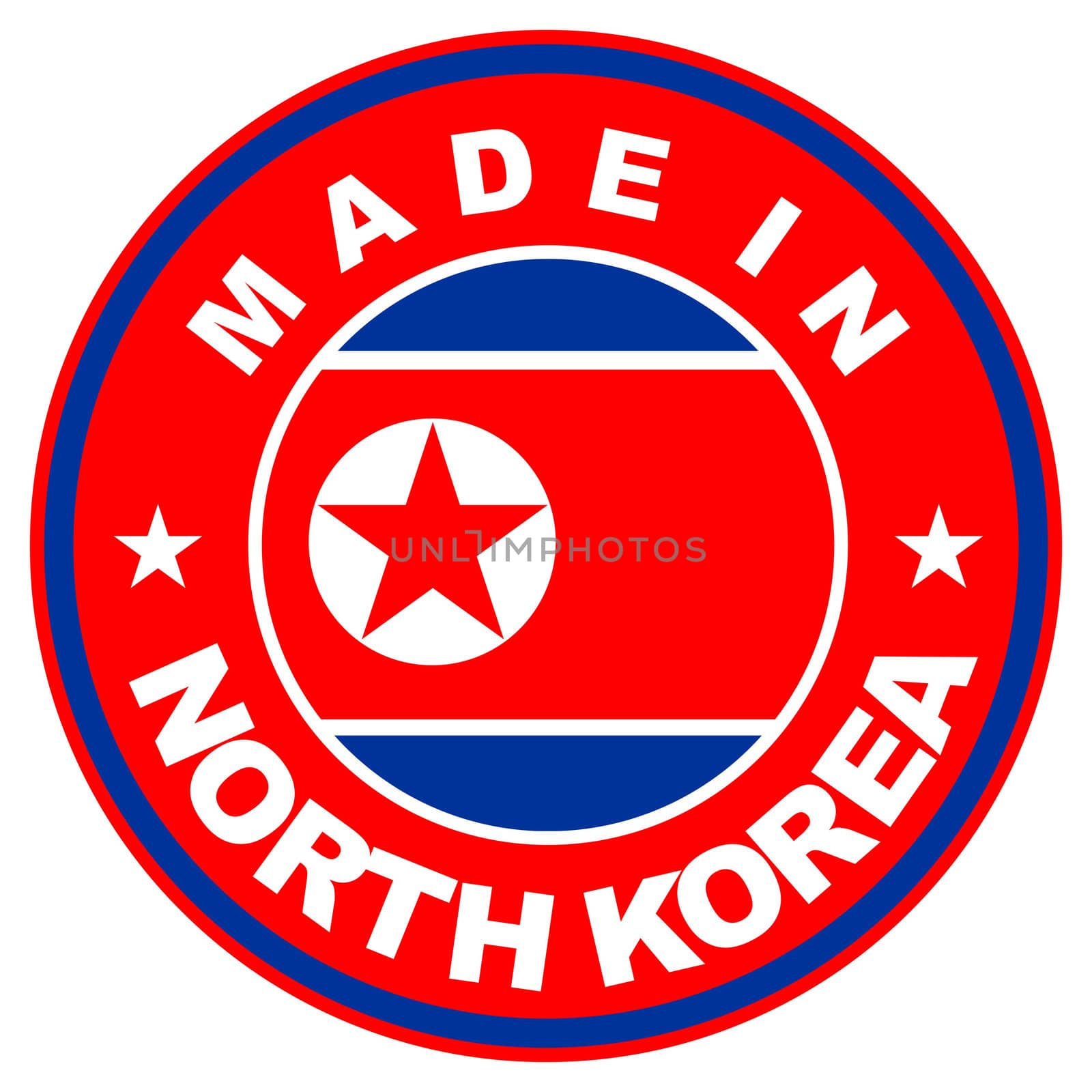very big size made in north korea country label