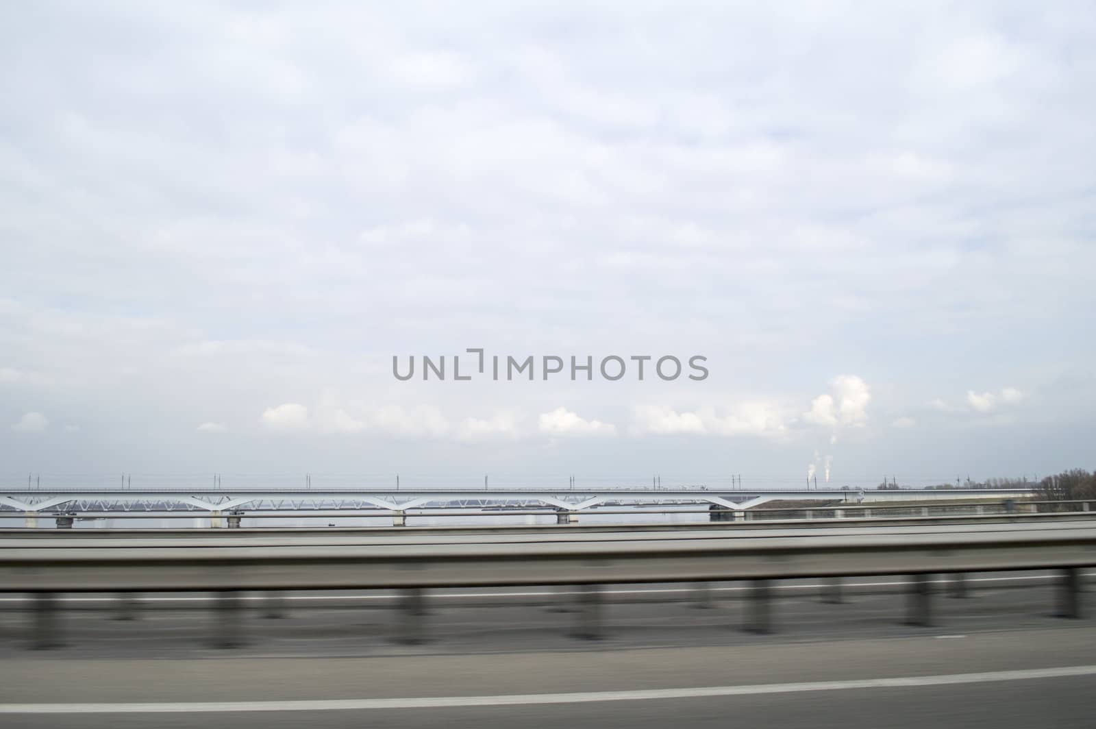 moerdijk bridge netherlands in full speed