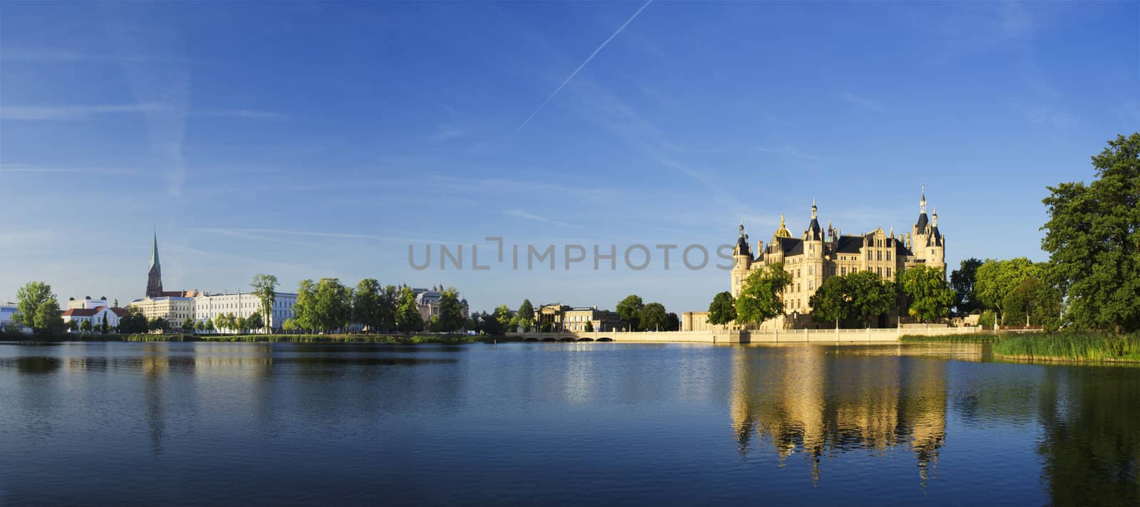 Schwerin Castle Panorama by nprause