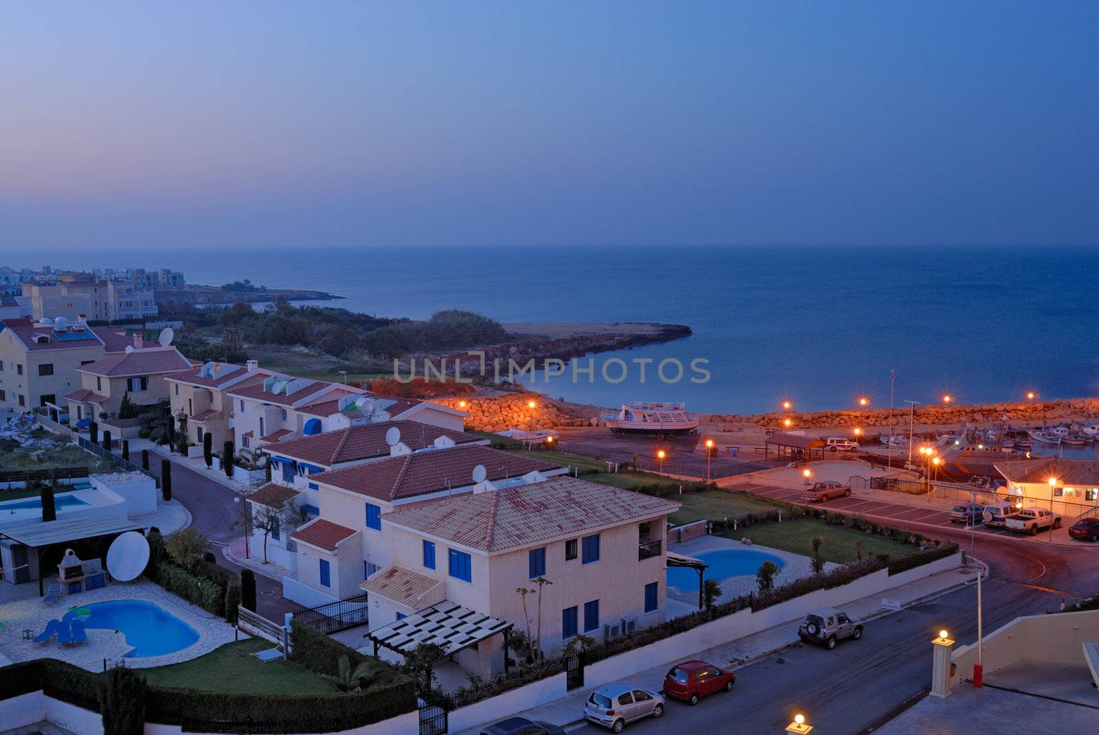 Holiday Apartments in twilight by mahout