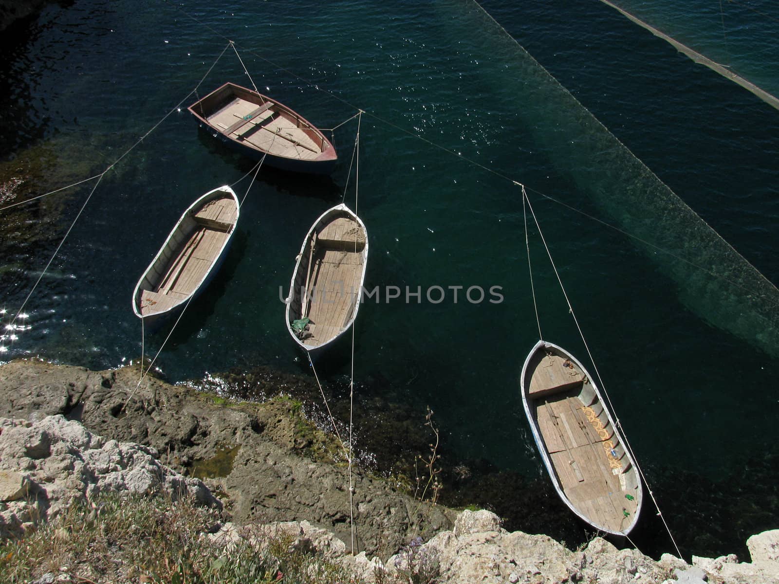 fishing boats by romantiche