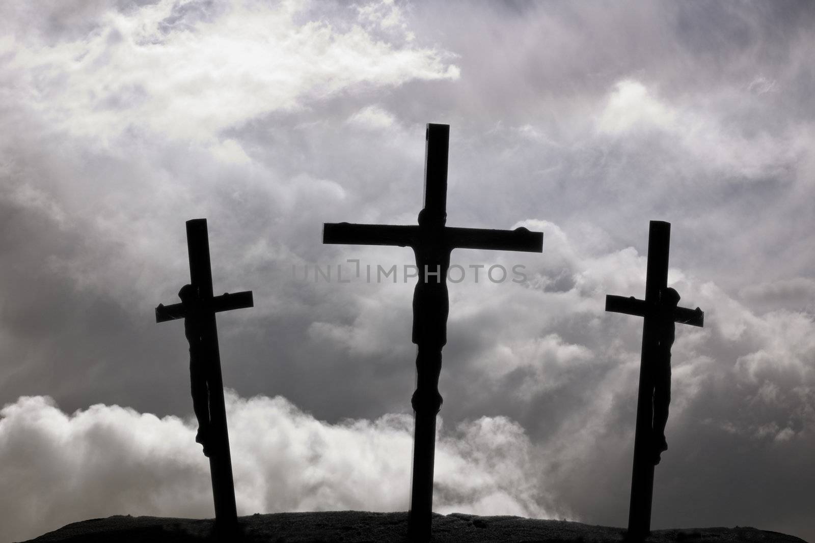 Crucifixion of Jesus by Gordo25
