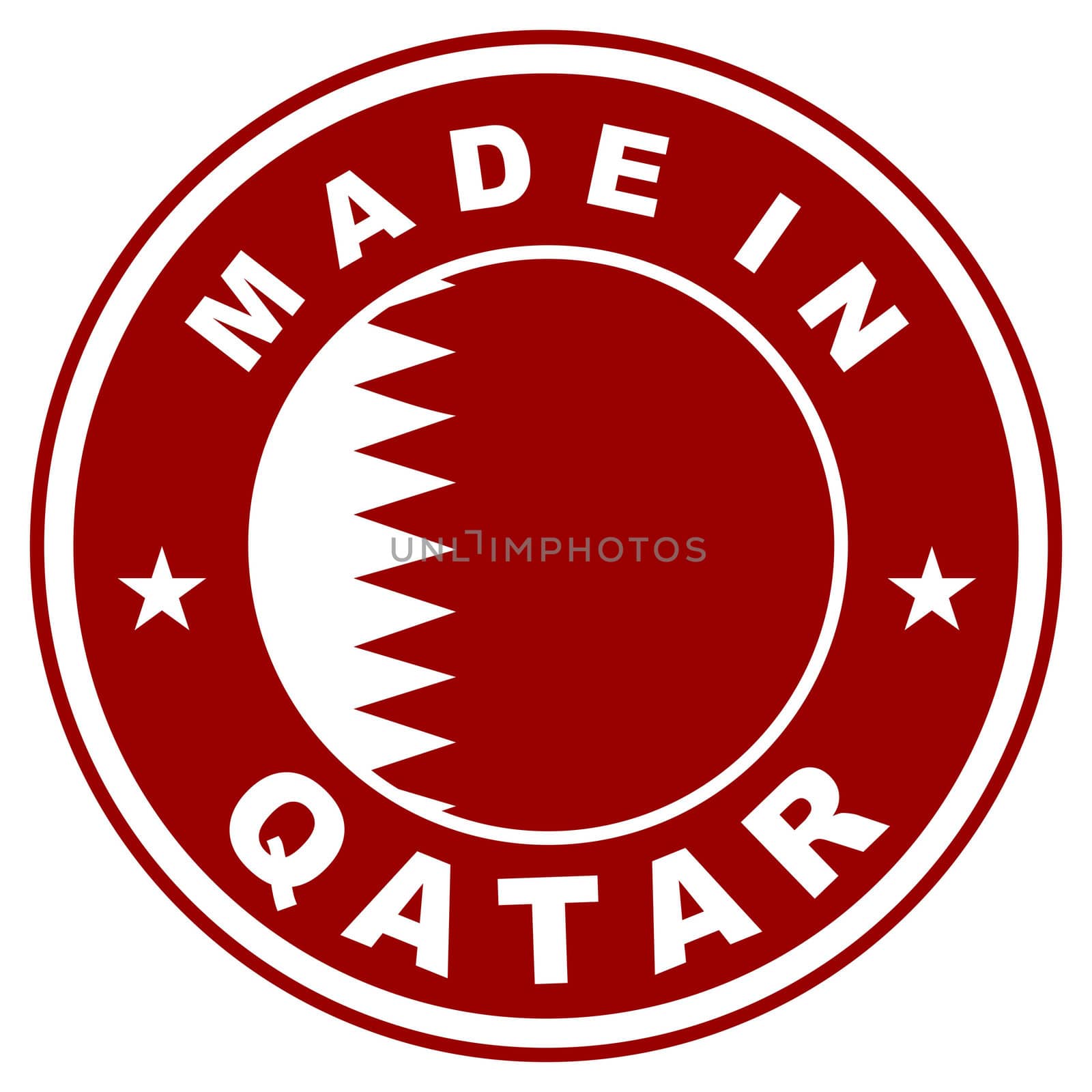 very big size made in qatar country label
