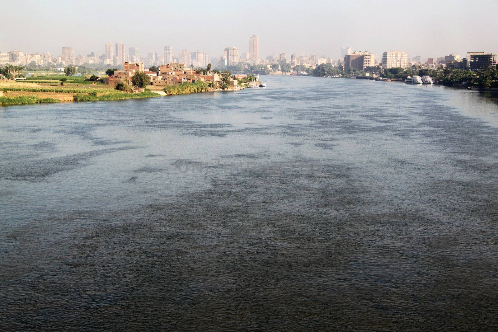 River Nile in Cairo in Egypt
