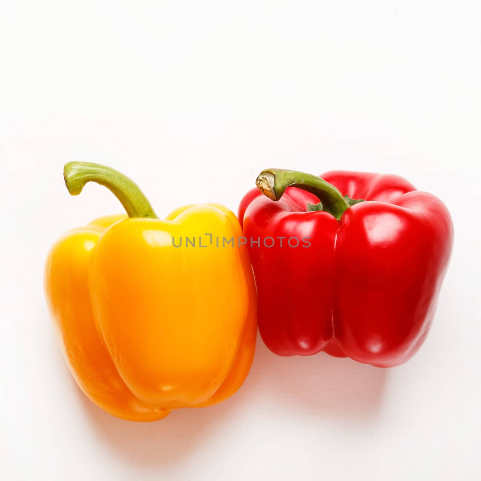 fresh peppers by shebeko