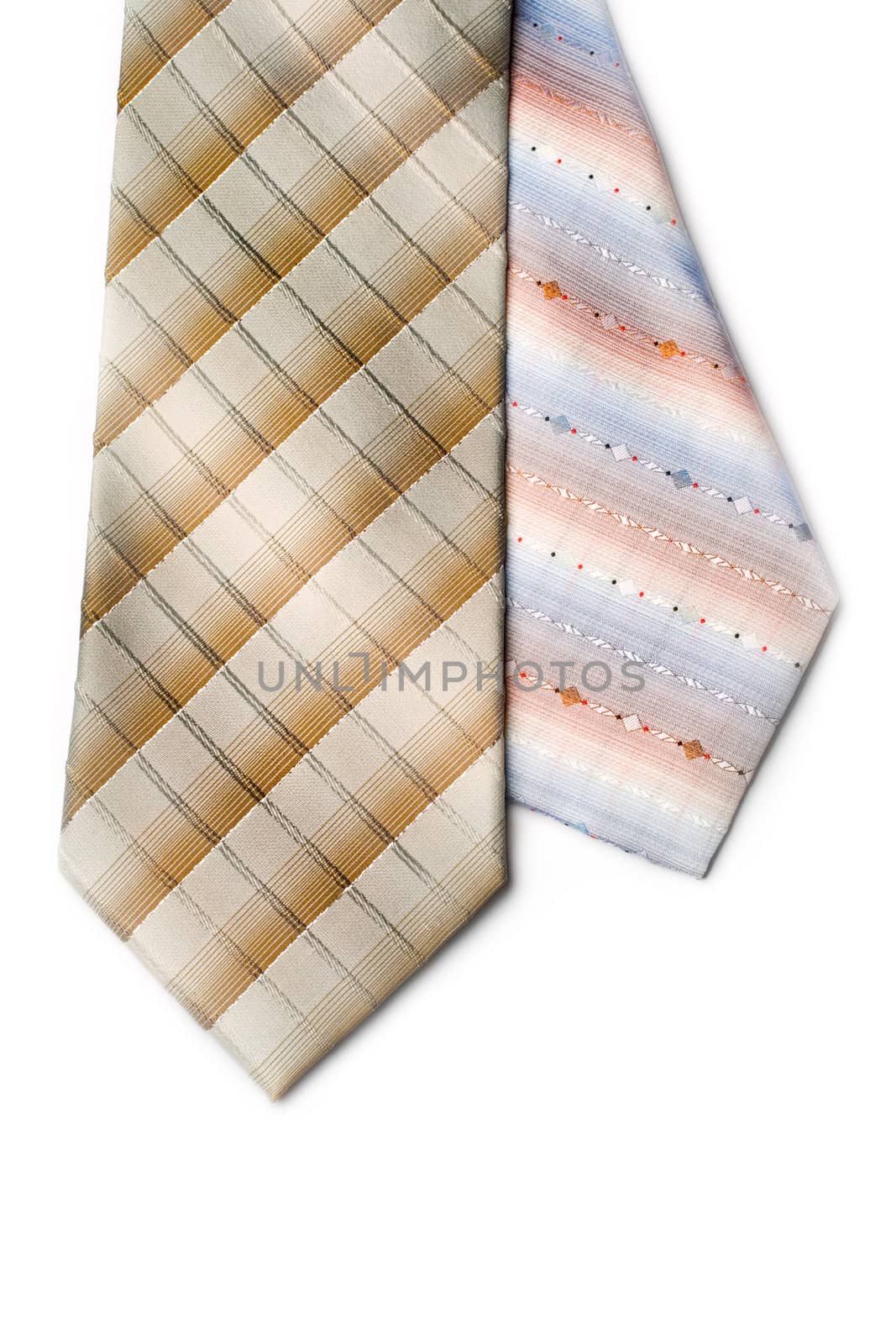 Tie isolated on white