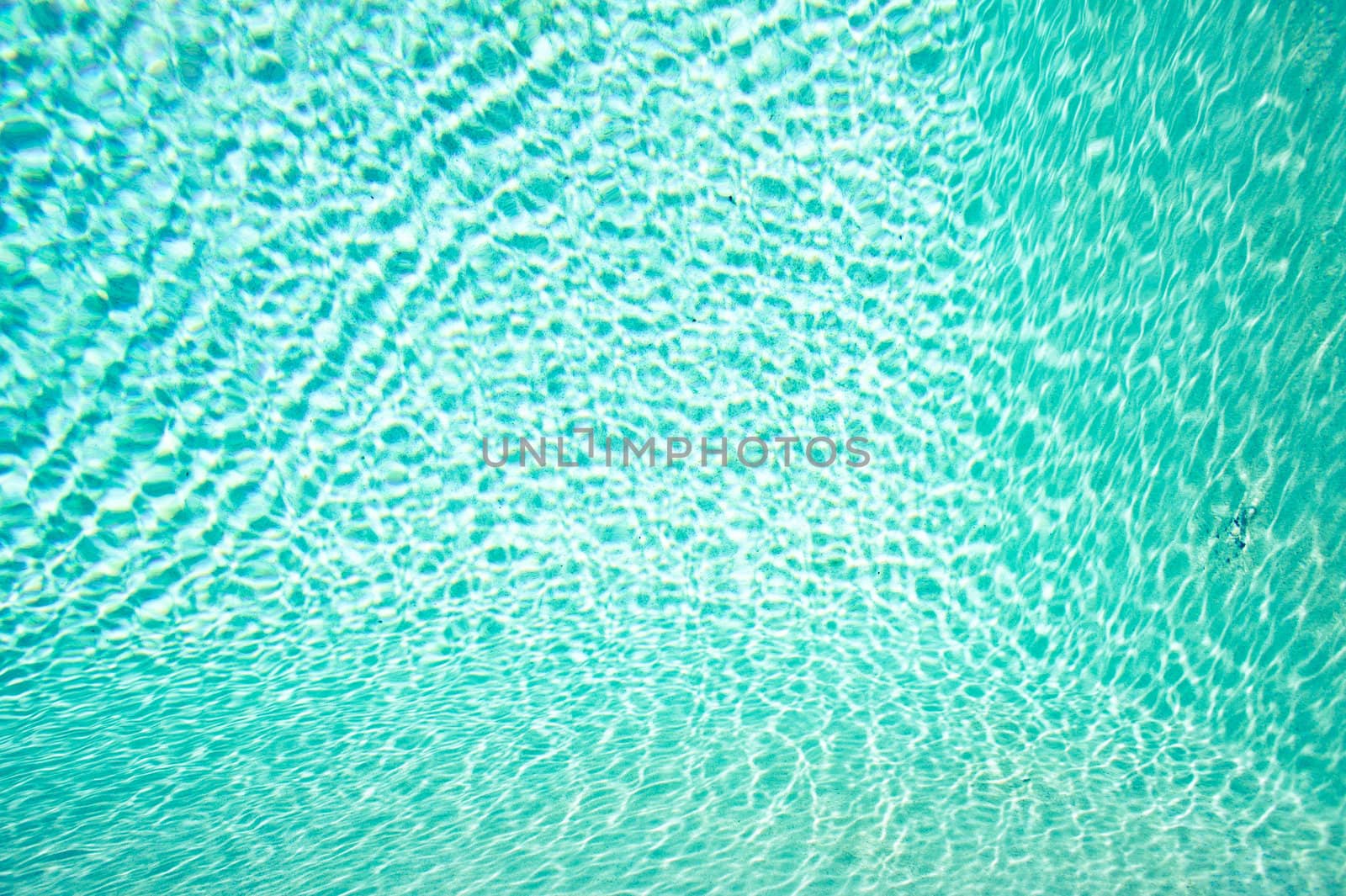 Bright clear blue water as a background image