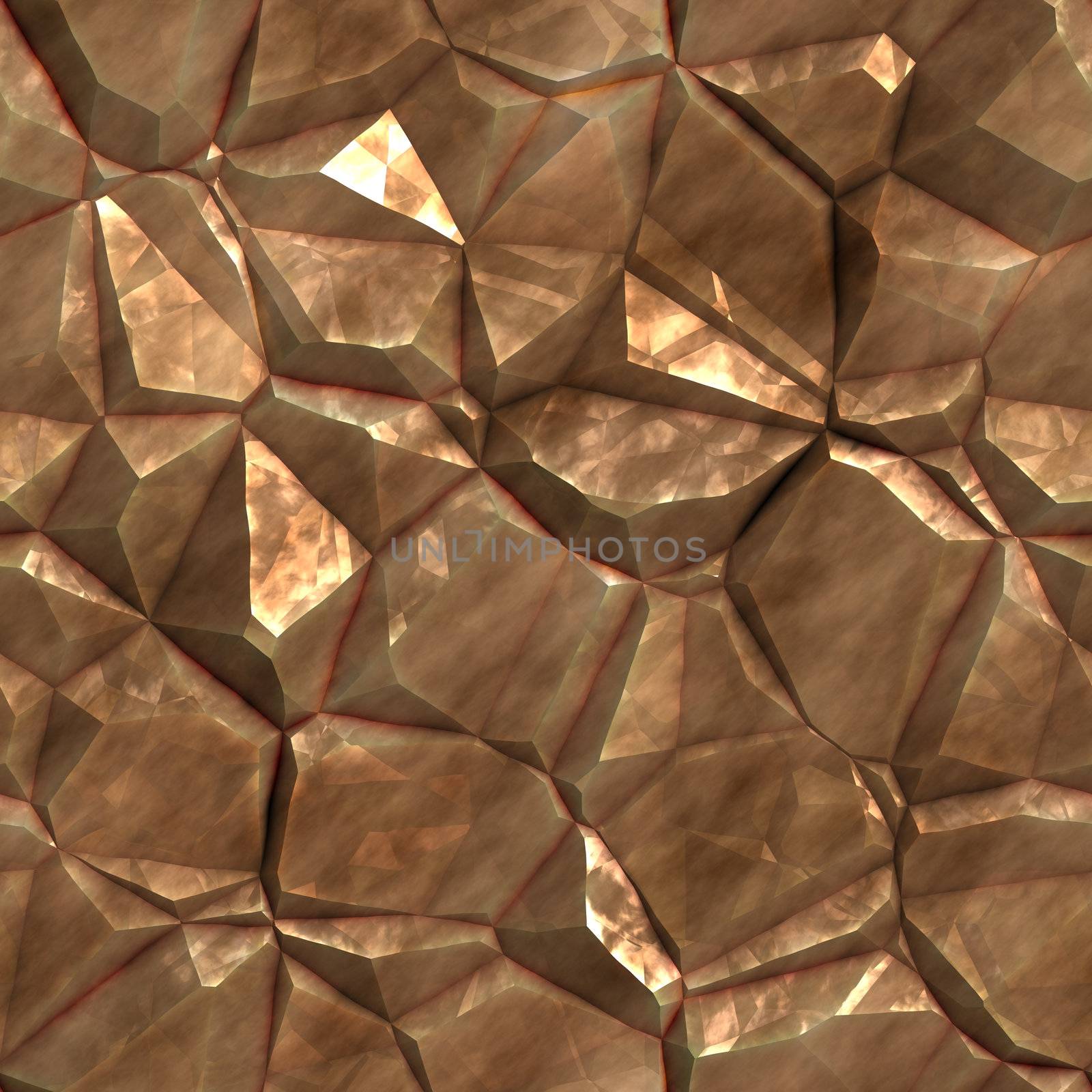 Seamless abstract generated stone crystal surface by Nanisimova