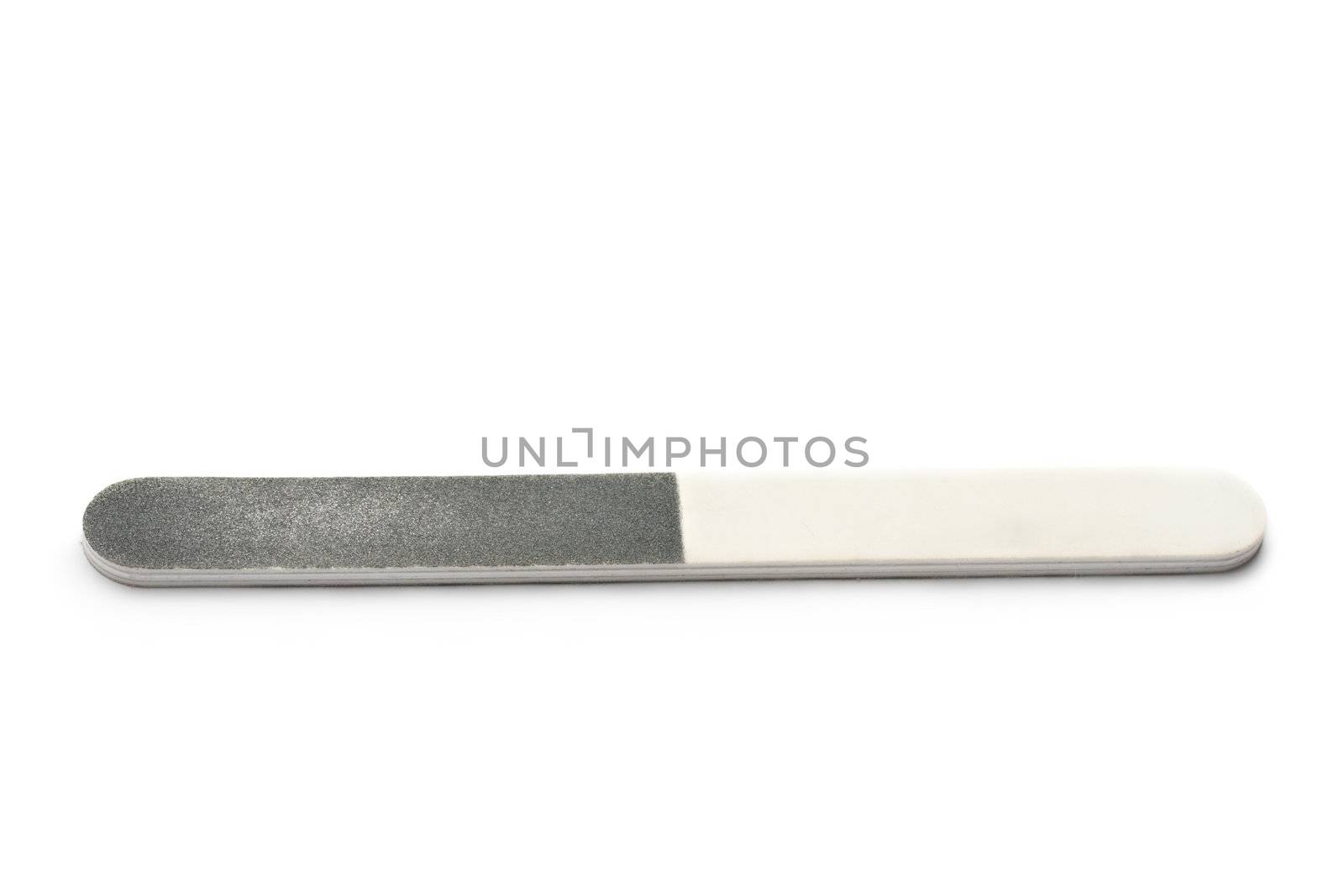 Nail file isolated on white by Garsya