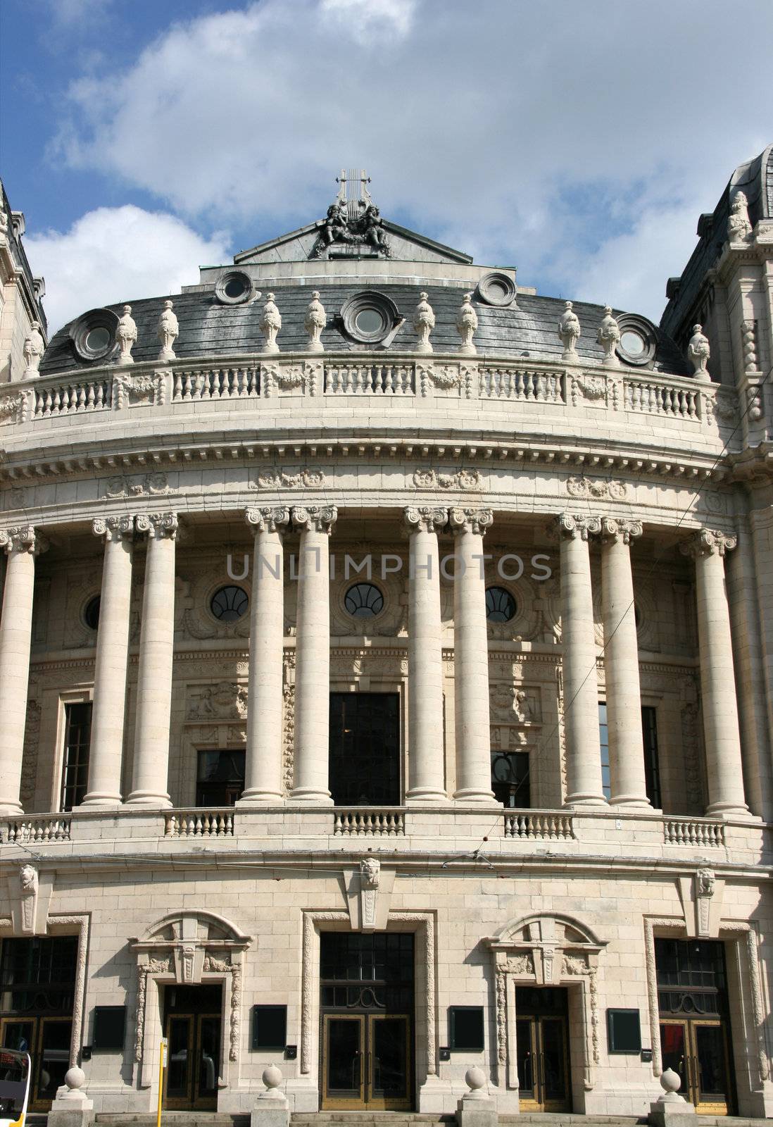 Old opera house in Antwerp, Flanders - Belgium