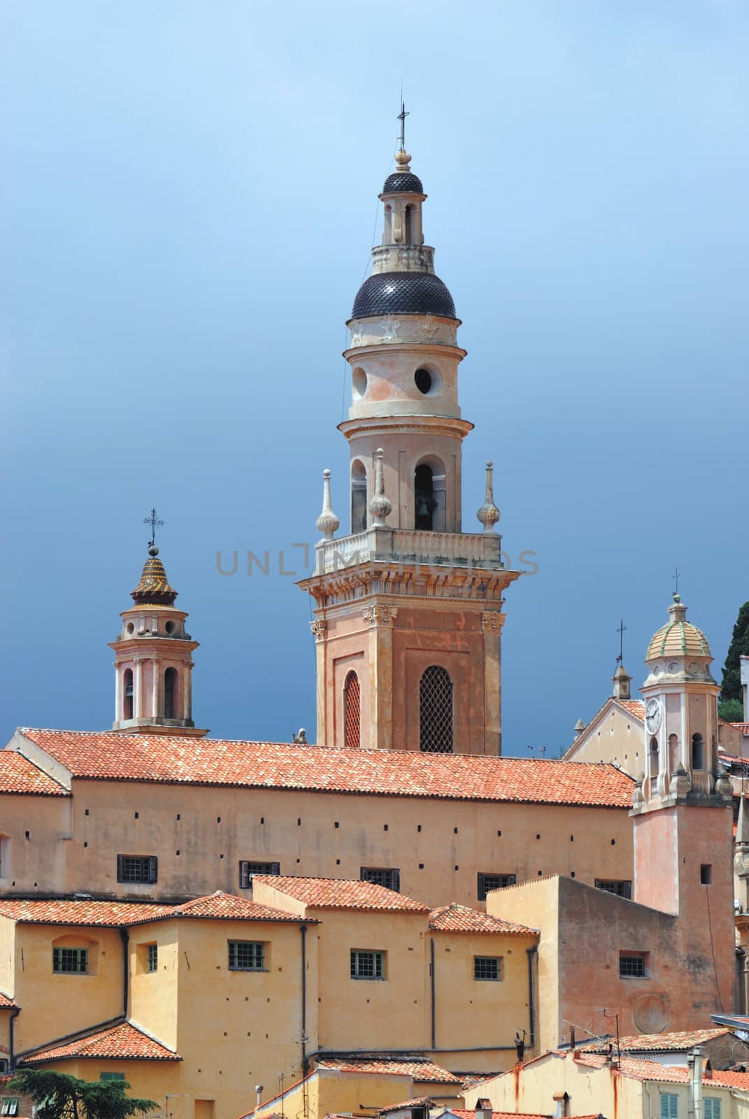 Saint-Michel church in Menton. French riviera by mahout