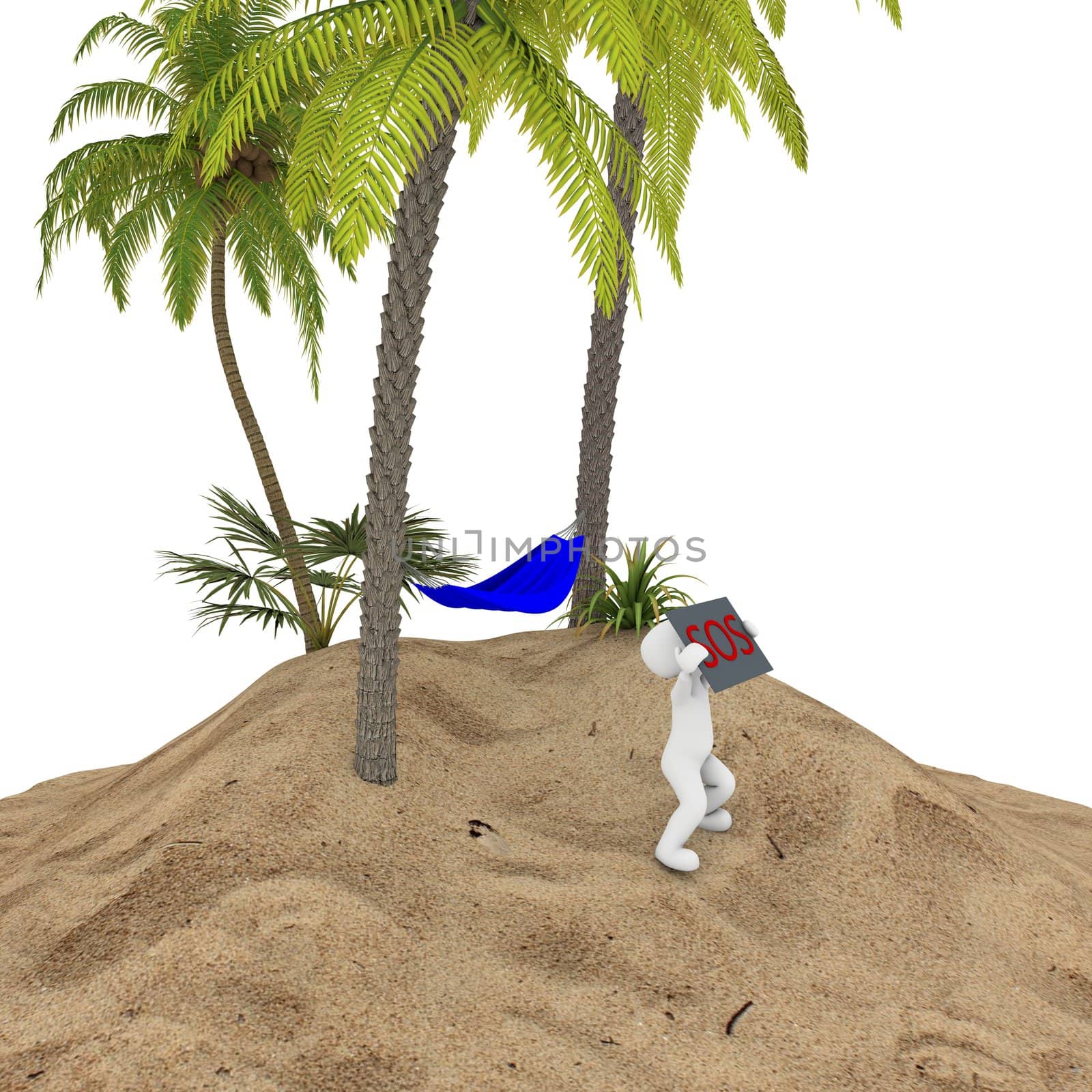 The Palm Island by 3DAgentur