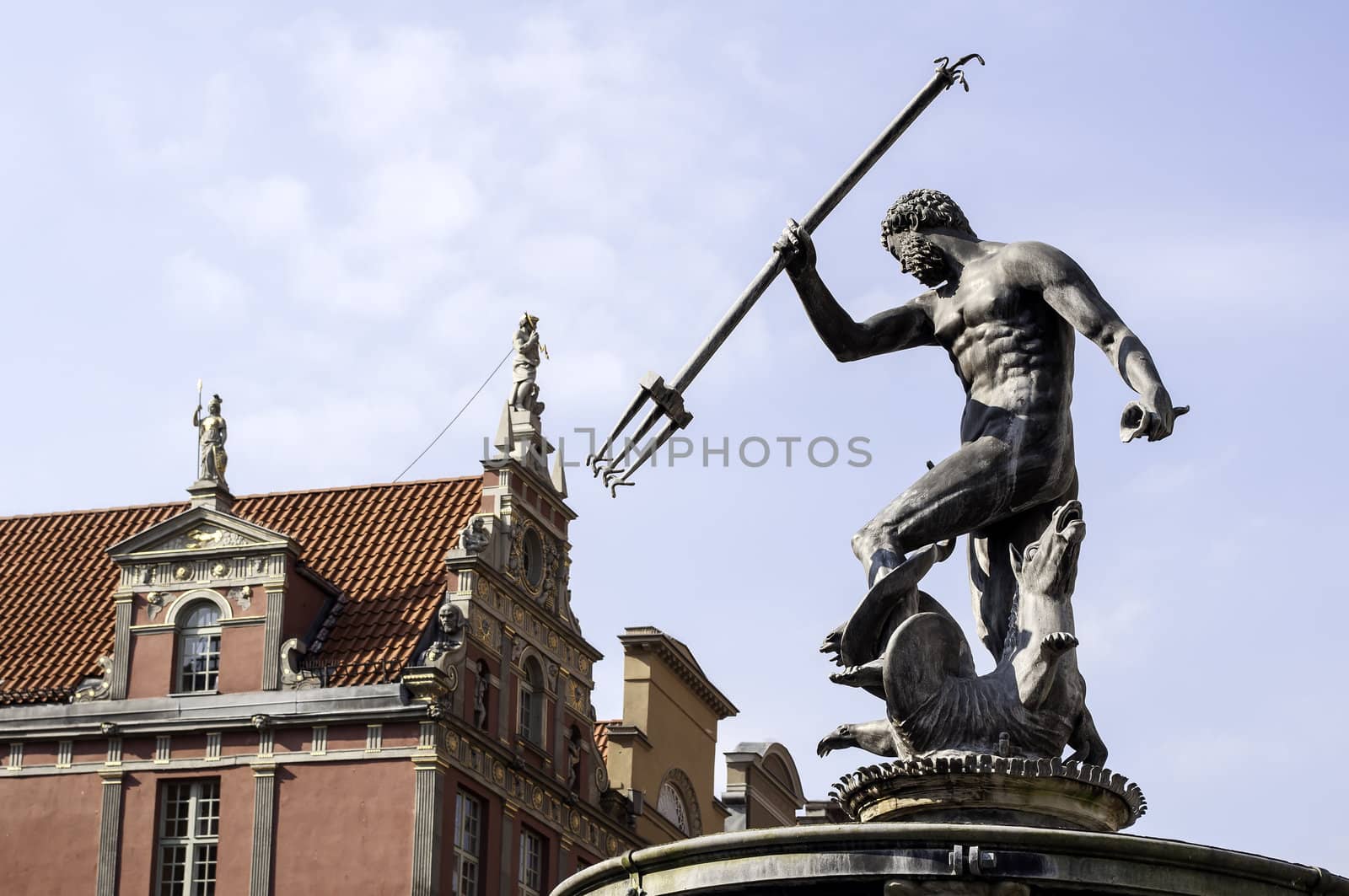 God of sea. Neptune statue. by FER737NG