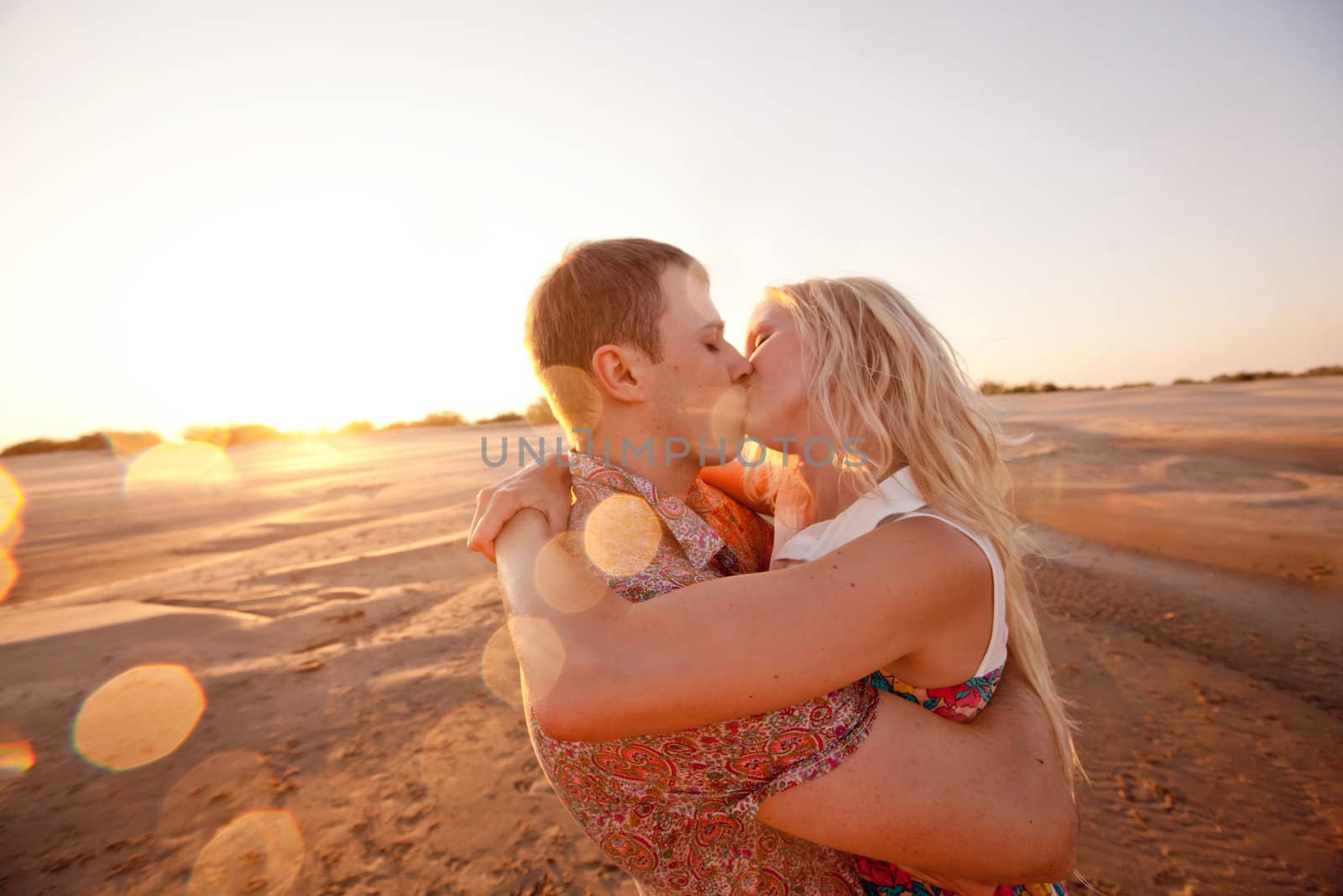 couple on the beach by vsurkov