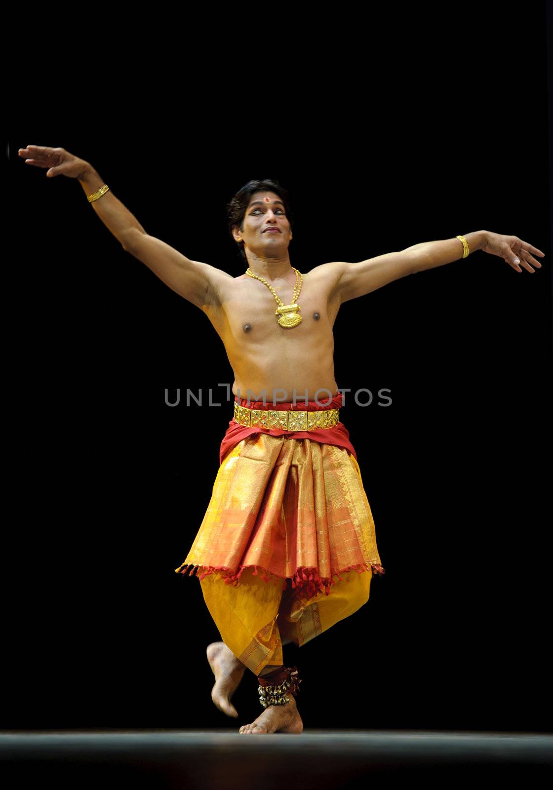 Indian Kalakshetra dancer by jackq