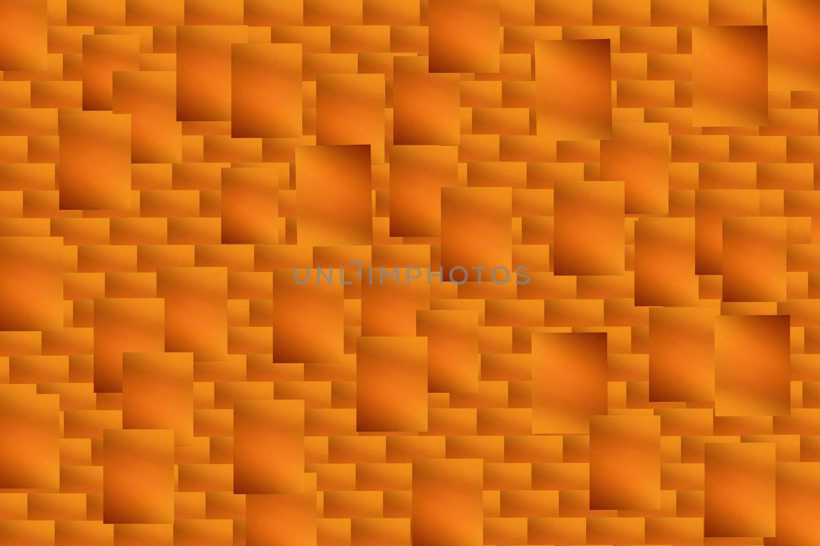 Abstract orange brown  mosaic background or wallpaper pattern